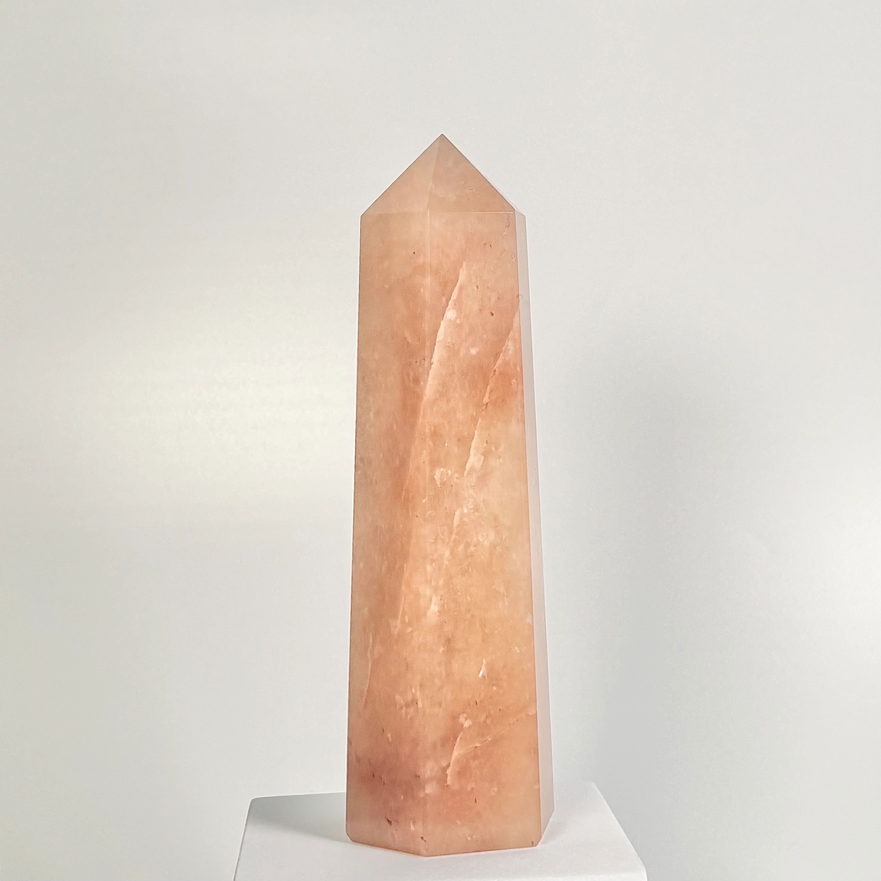 Red Aventurine Six-Facet Tower – 859g - Boost Vitality • Spark Motivation • Manifest with Confidence - Image 2