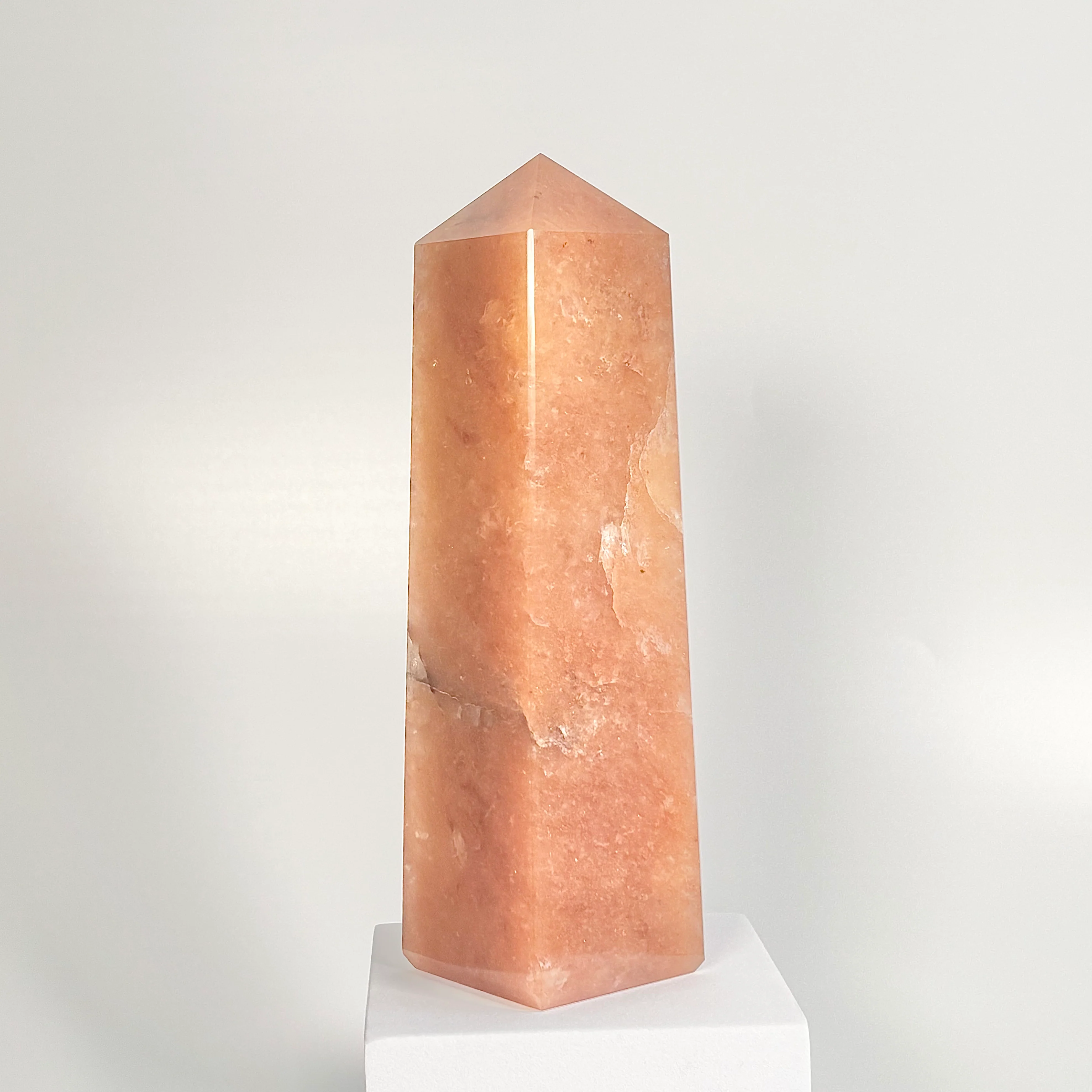 Red Aventurine Four-Facet Tower – 1204g - Boost Vitality • Spark Motivation • Manifest with Confidence - Image 2