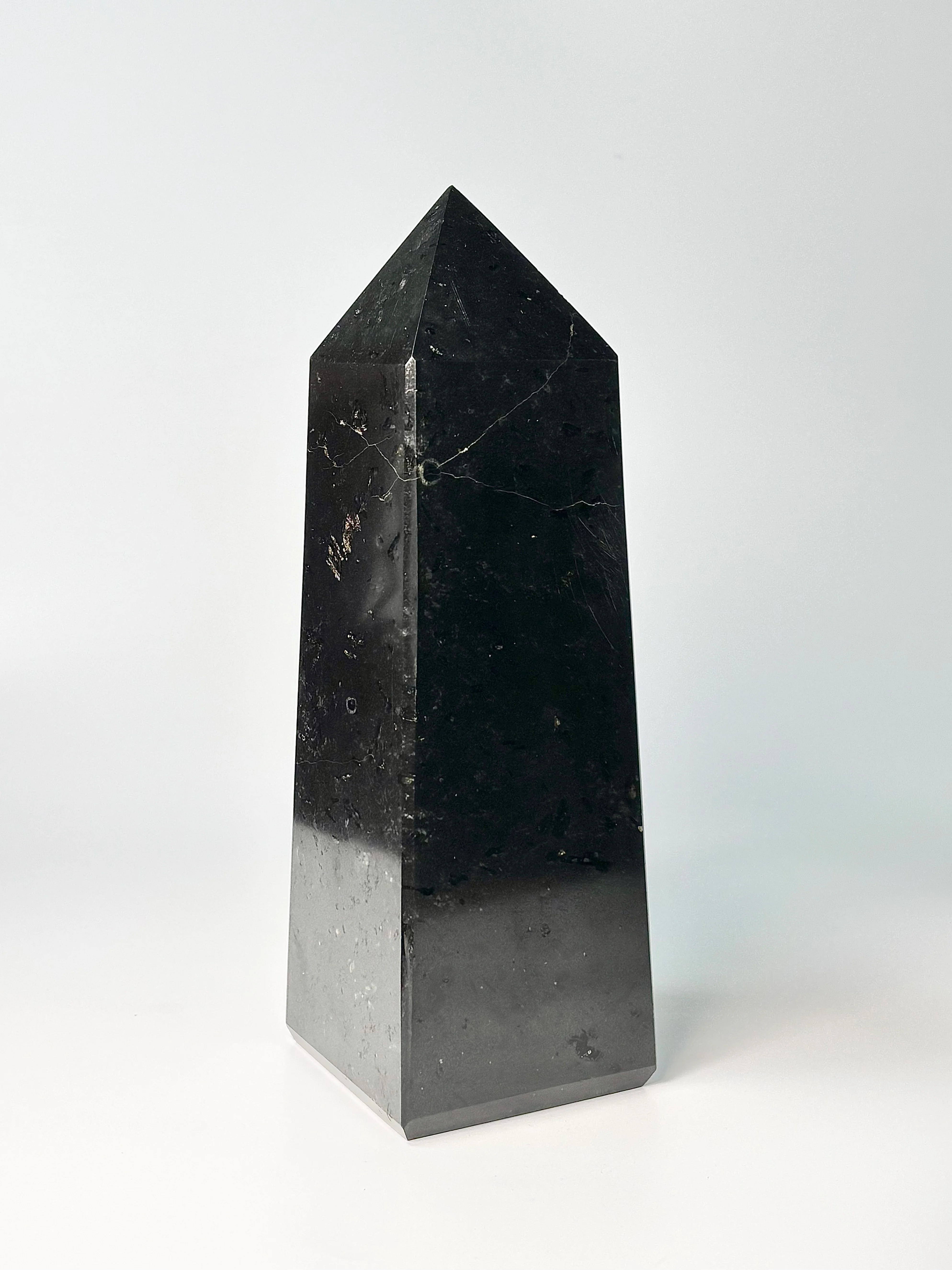 Four Facet Black Tourmaline Tower – 2.6 Kg - Strength, Stability & Refined Style