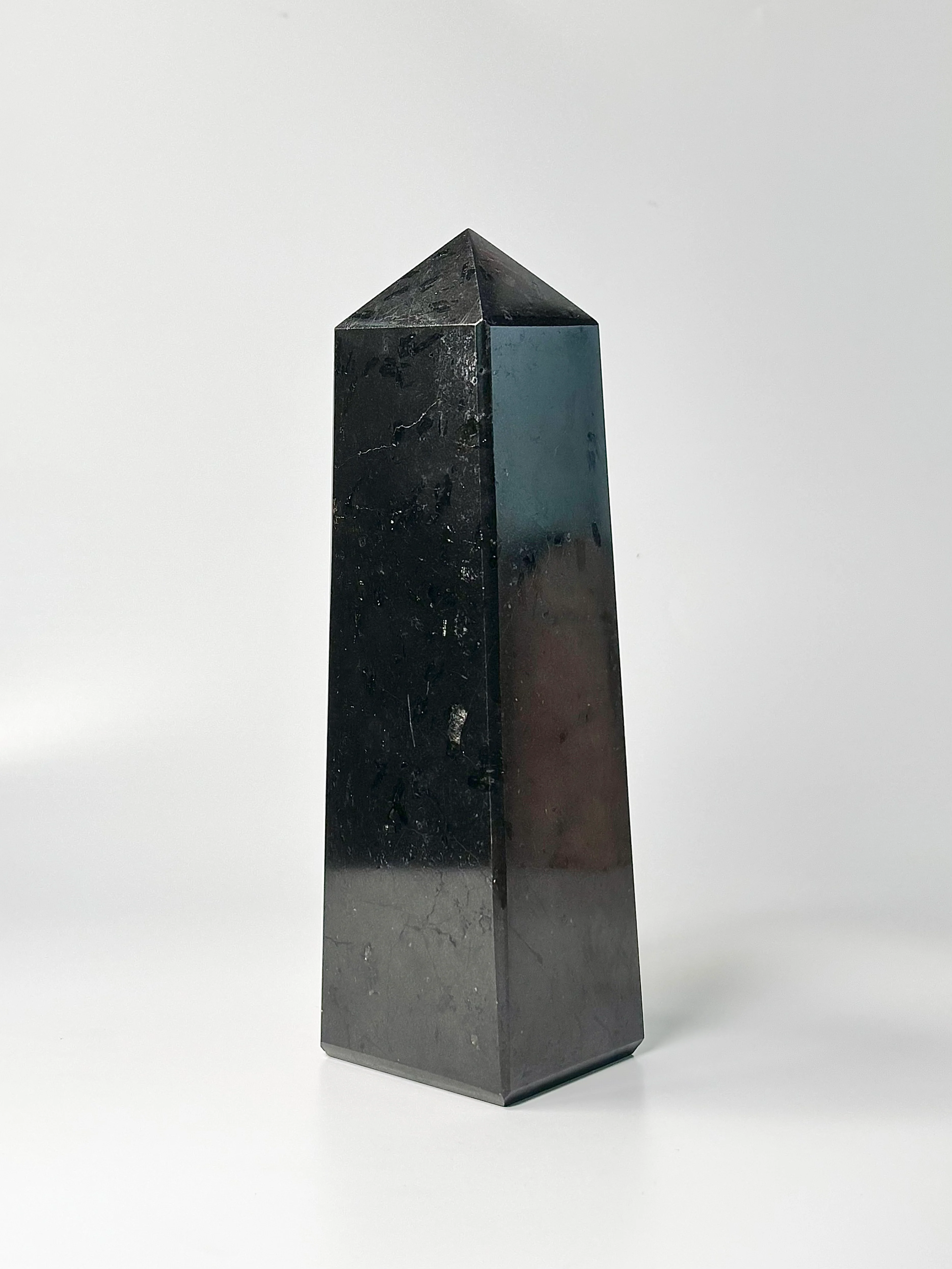 Four Facet Black Tourmaline Tower – 1.7 Kg - Strength, Stability & Refined Style
