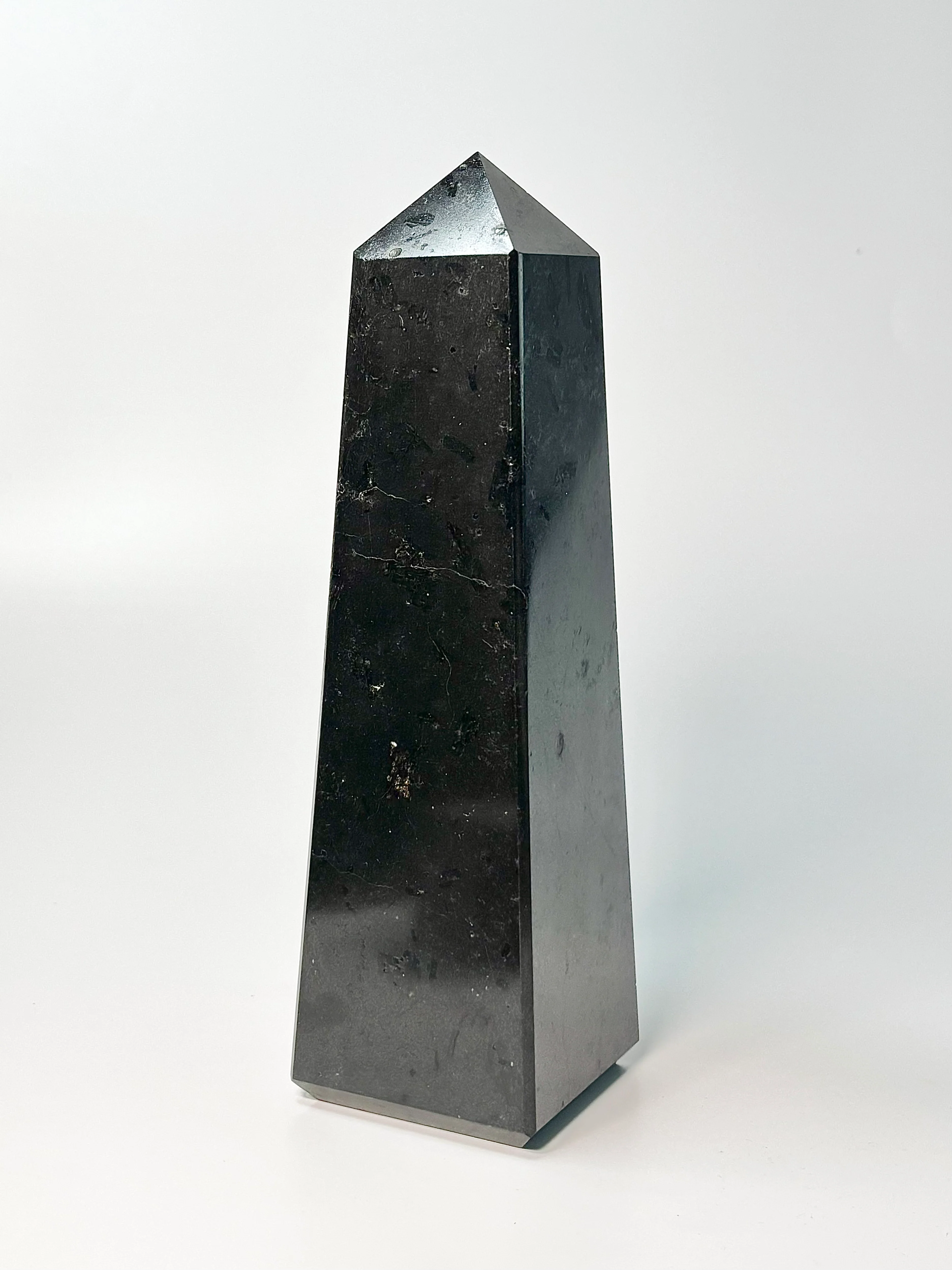 Four Facet Black Tourmaline Tower – 1.3 Kg - Strength, Stability & Refined Style