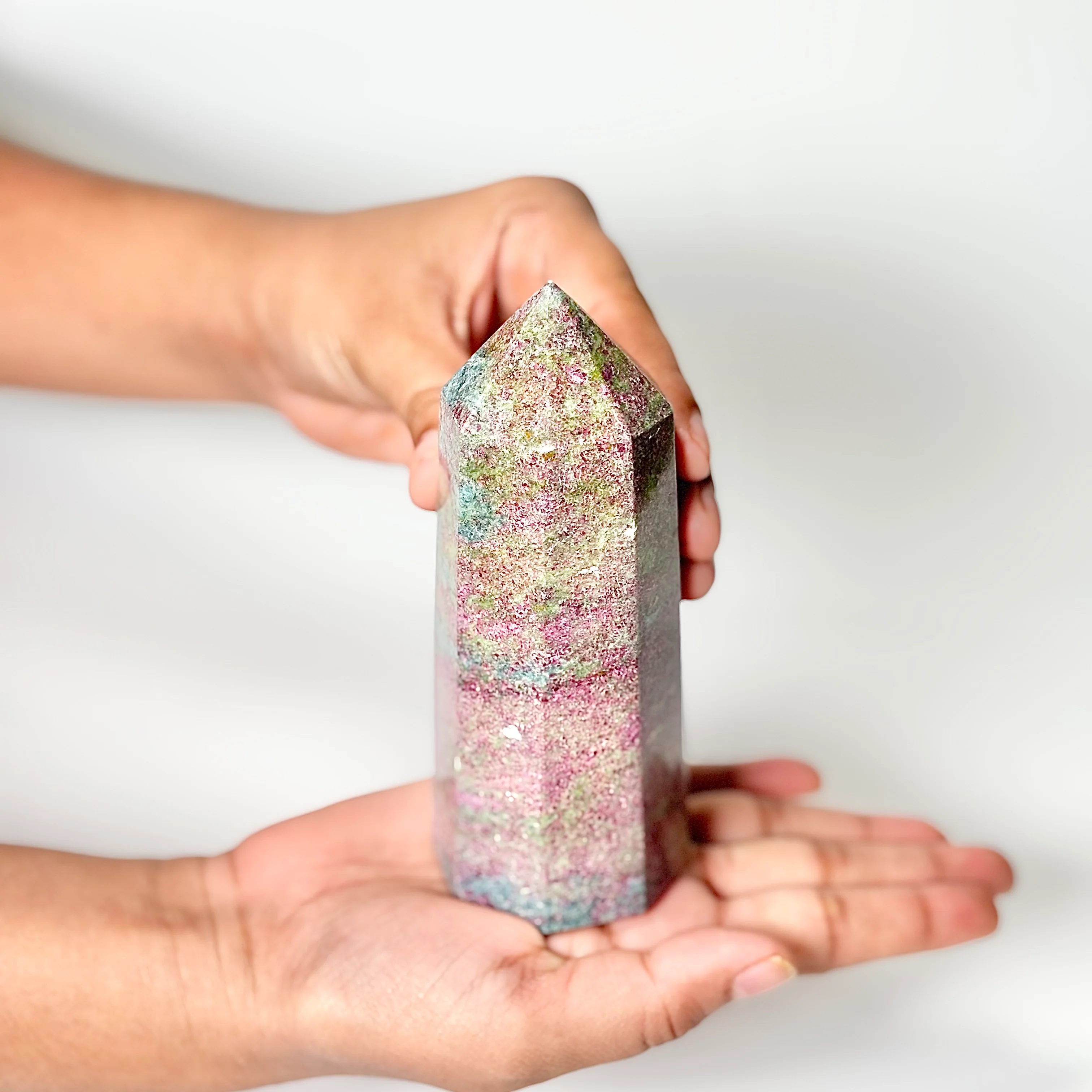 Eight Facet Ruby in Kyanite Tower – 538g -Distinctive Colour & Balanced Form - Image 2