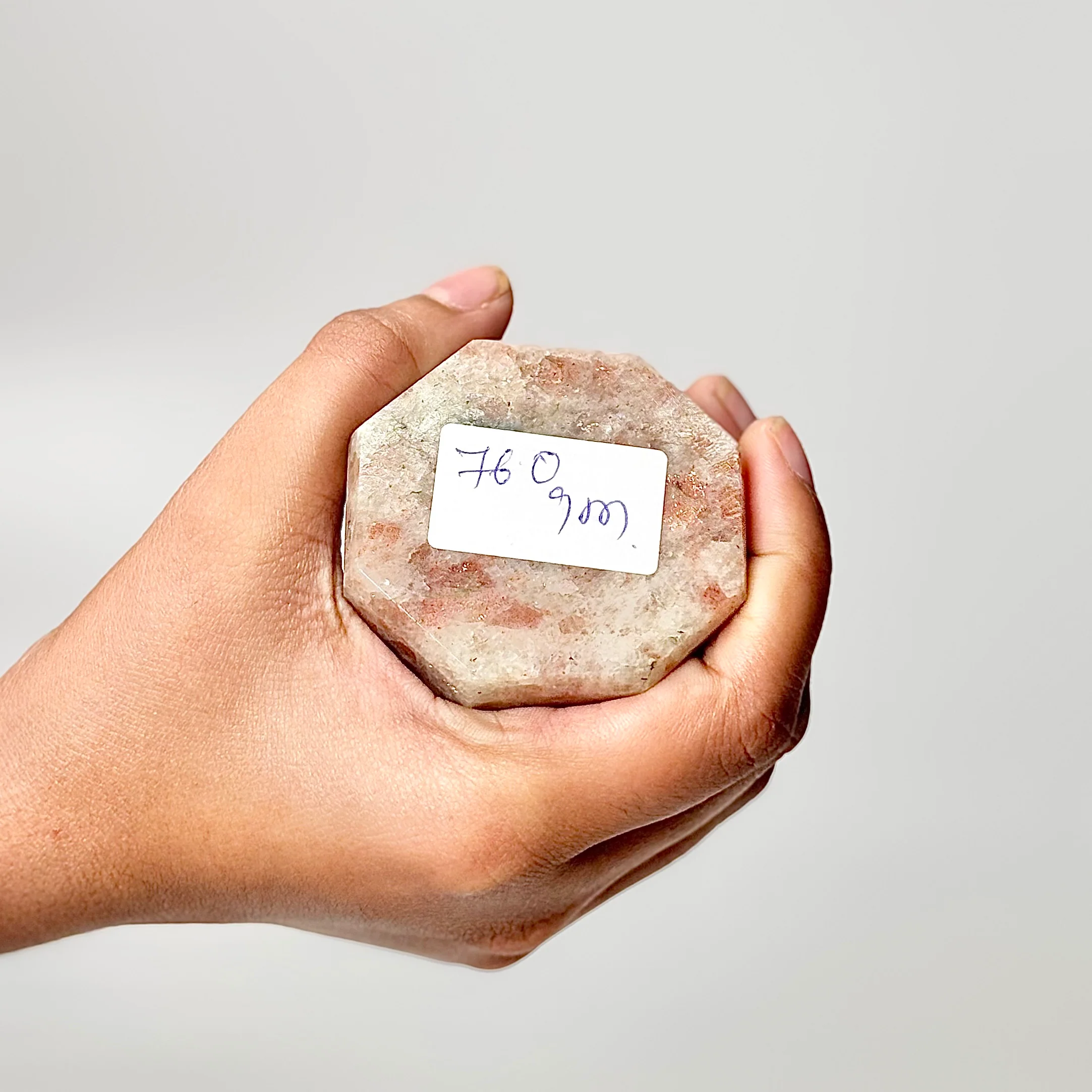 Eight Facet Sunstone Tower – 760g - Radiance, Warmth & Uplifting Energy - Image 3