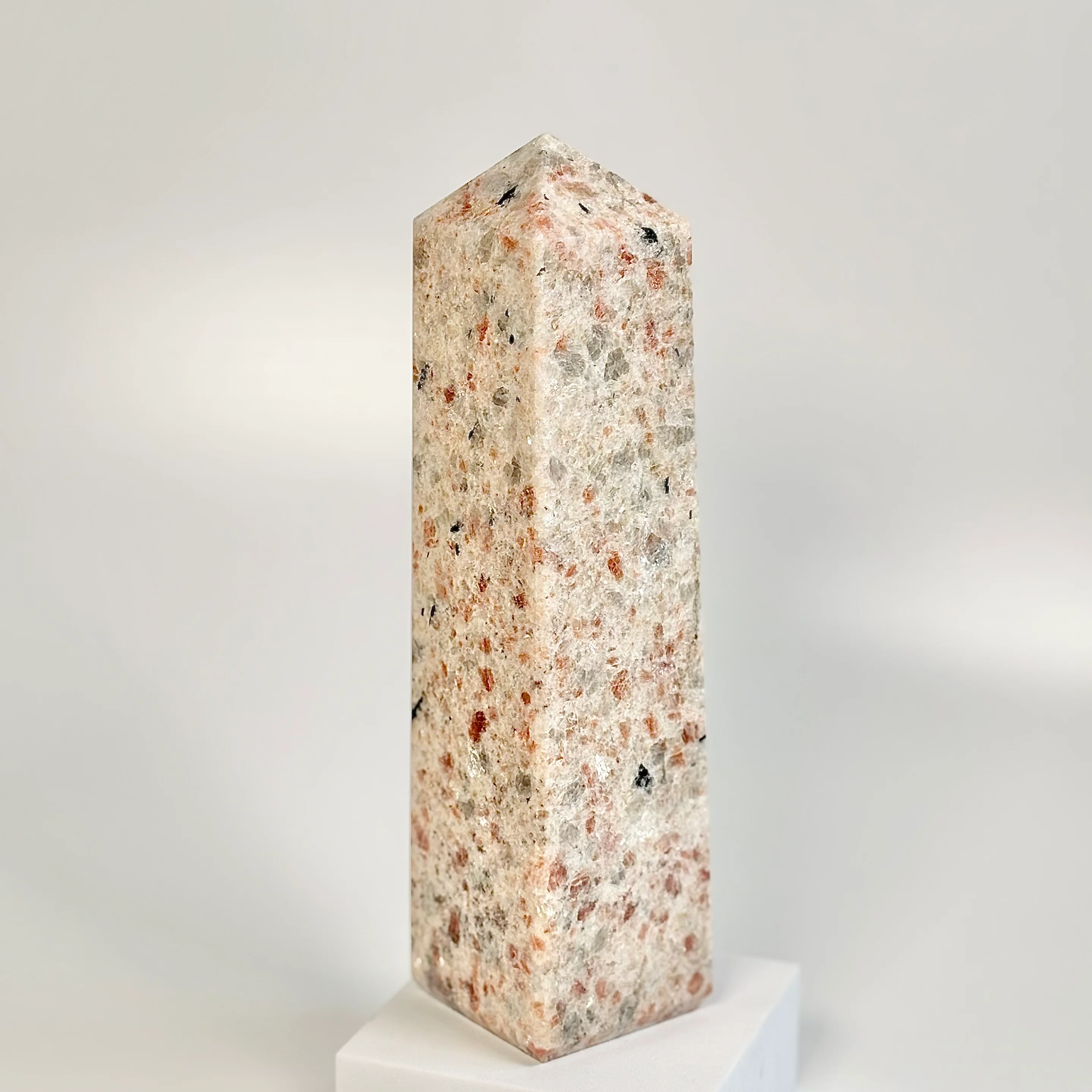 Sunstone Four-Facet Tower – 1910 Gm - Ignit Joy • Embrace Confidence • Manifest Positivity - Image 6