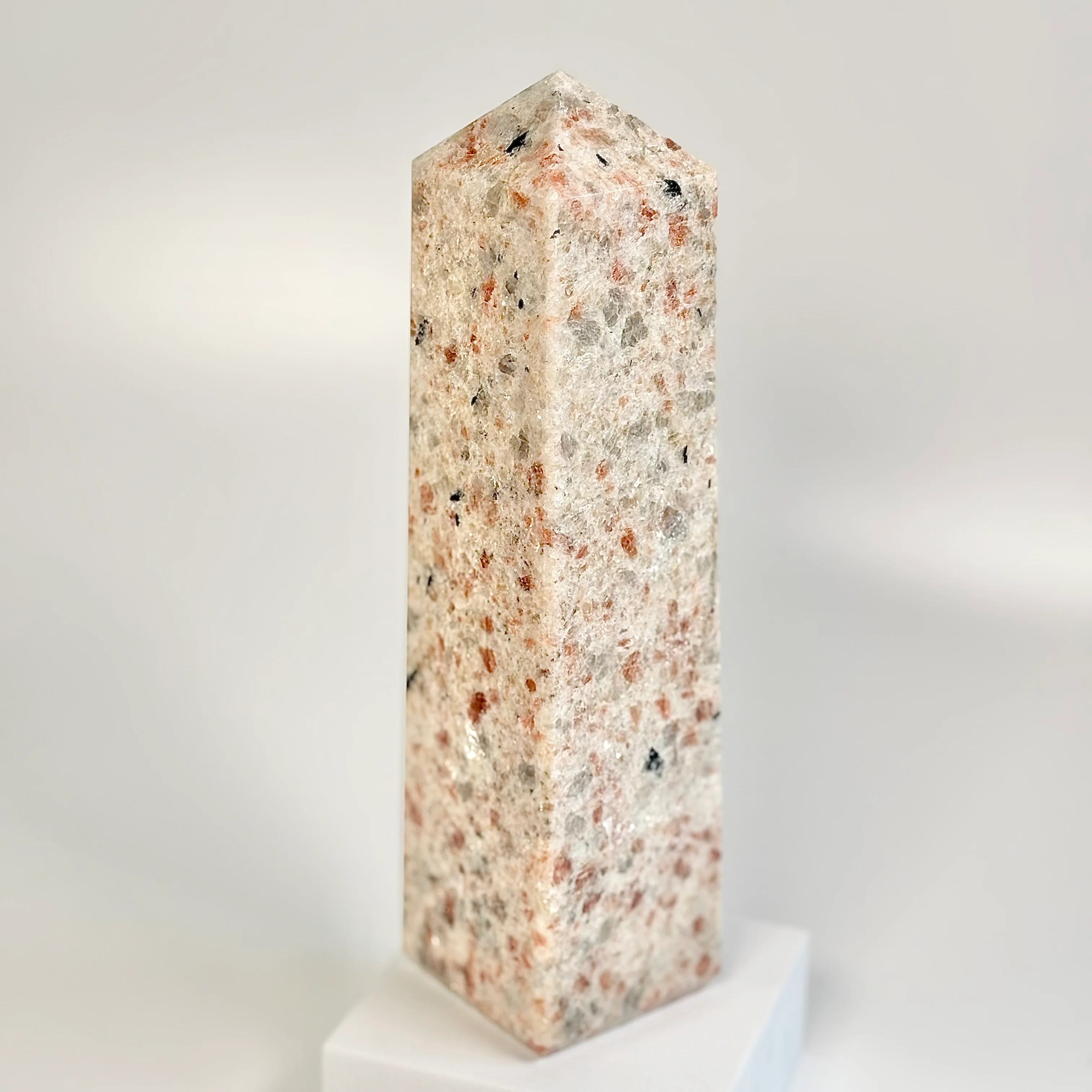 Sunstone Four-Facet Tower – 1910 Gm - Ignit Joy • Embrace Confidence • Manifest Positivity - Image 7