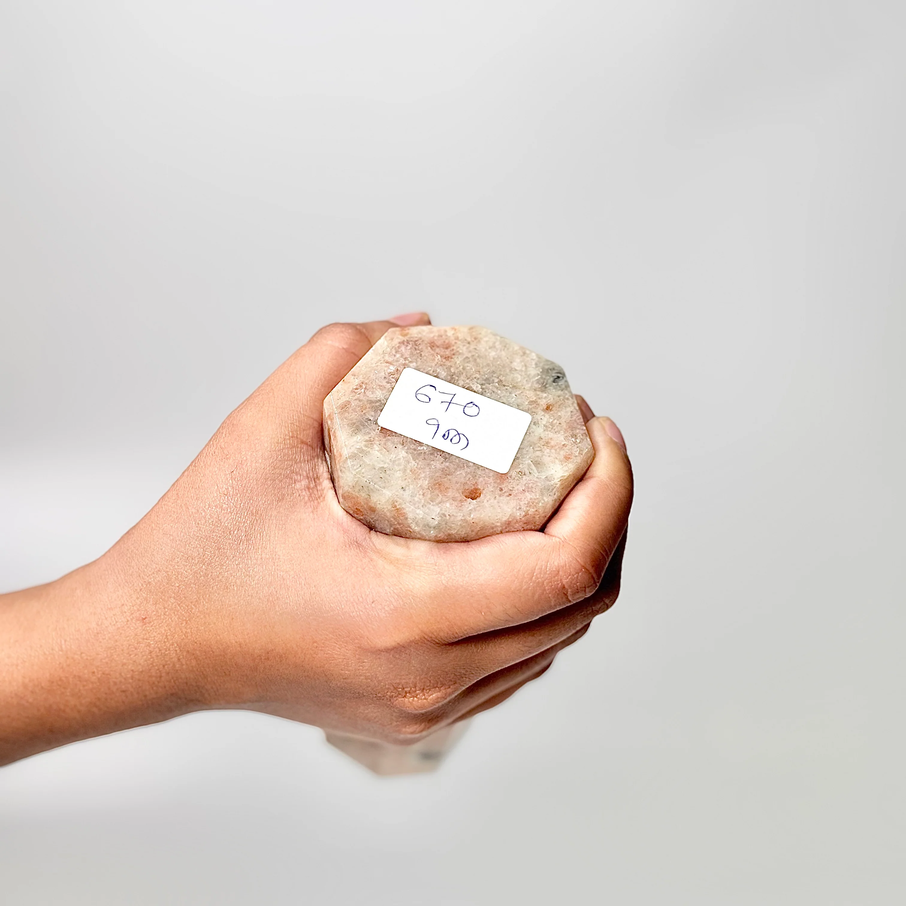 Eight Facet Sunstone Tower – 670g - Radiance, Warmth & Uplifting Energy - Image 3