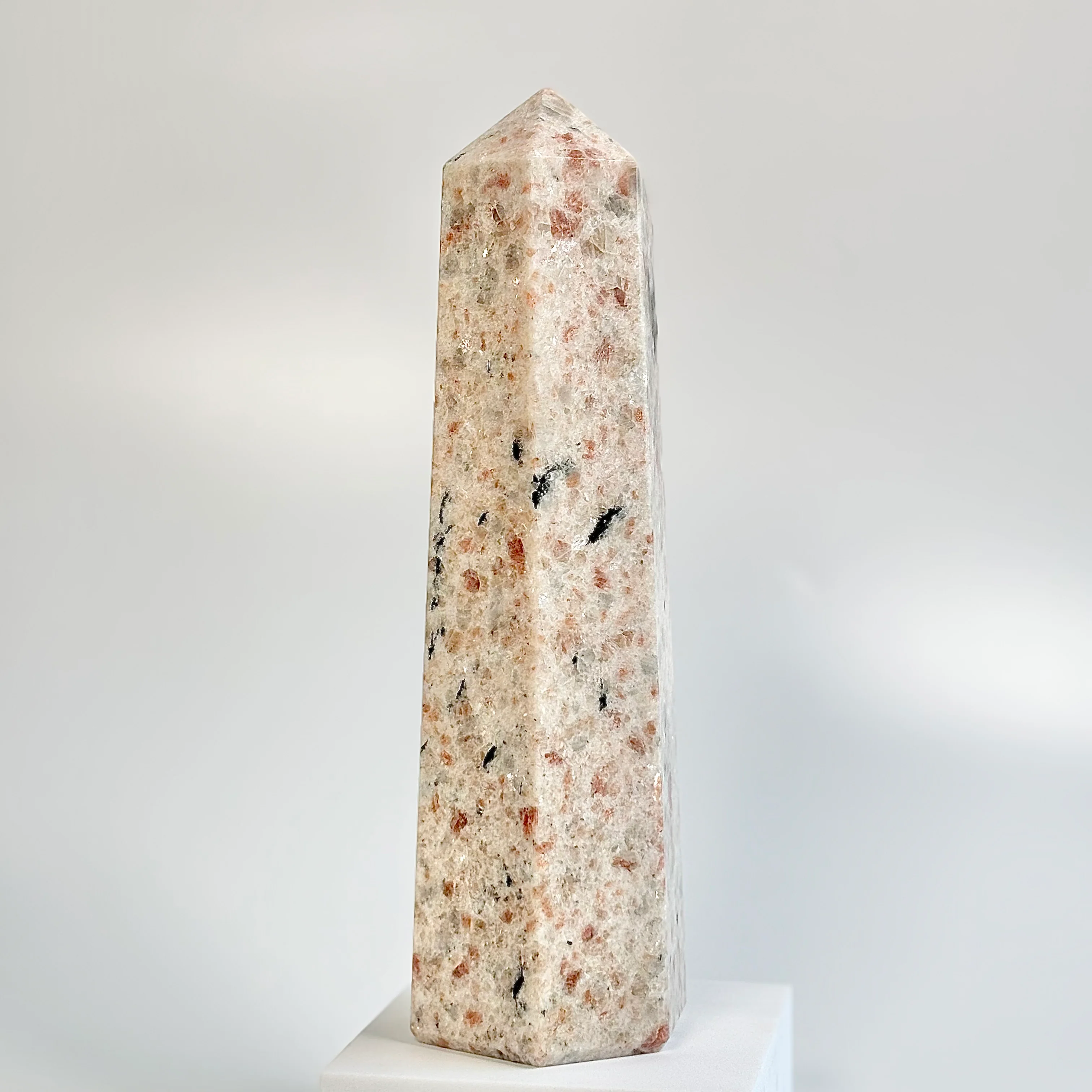 Sunstone Six-Facet Tower – 1515 Gm - Ignit Joy • Embrace Confidence • Manifest Positivity - Image 4