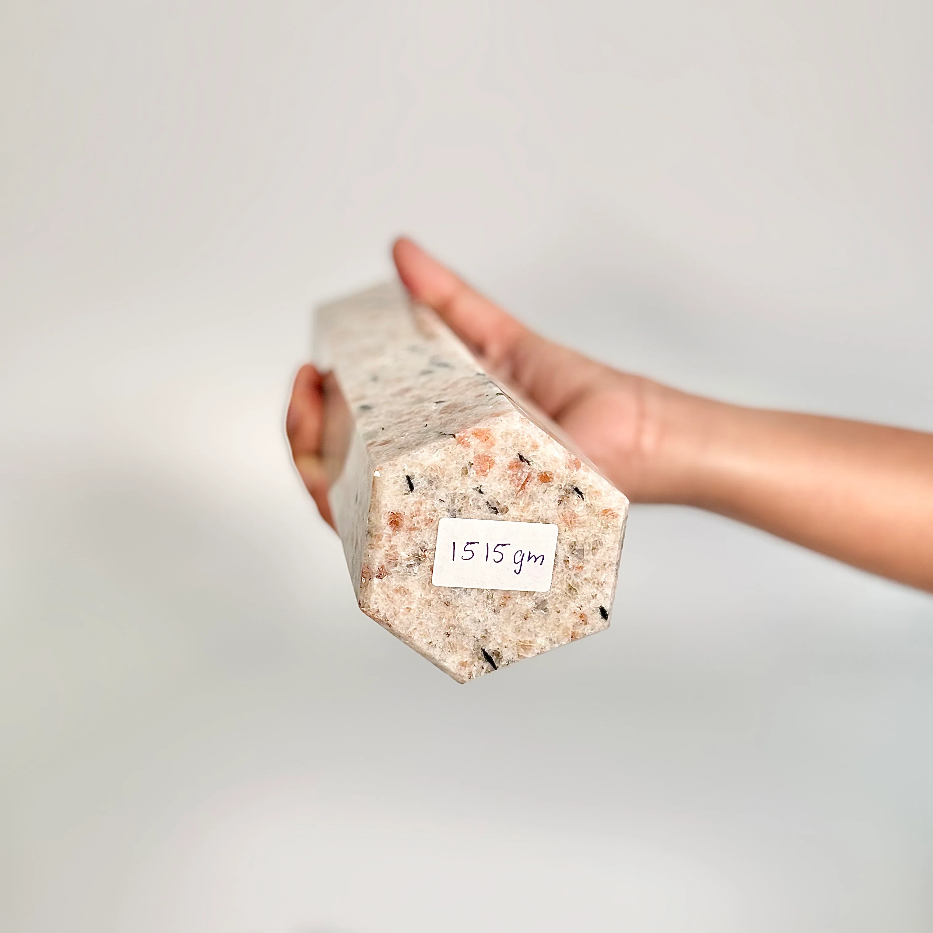Sunstone Six-Facet Tower – 1515 Gm - Ignit Joy • Embrace Confidence • Manifest Positivity - Image 6