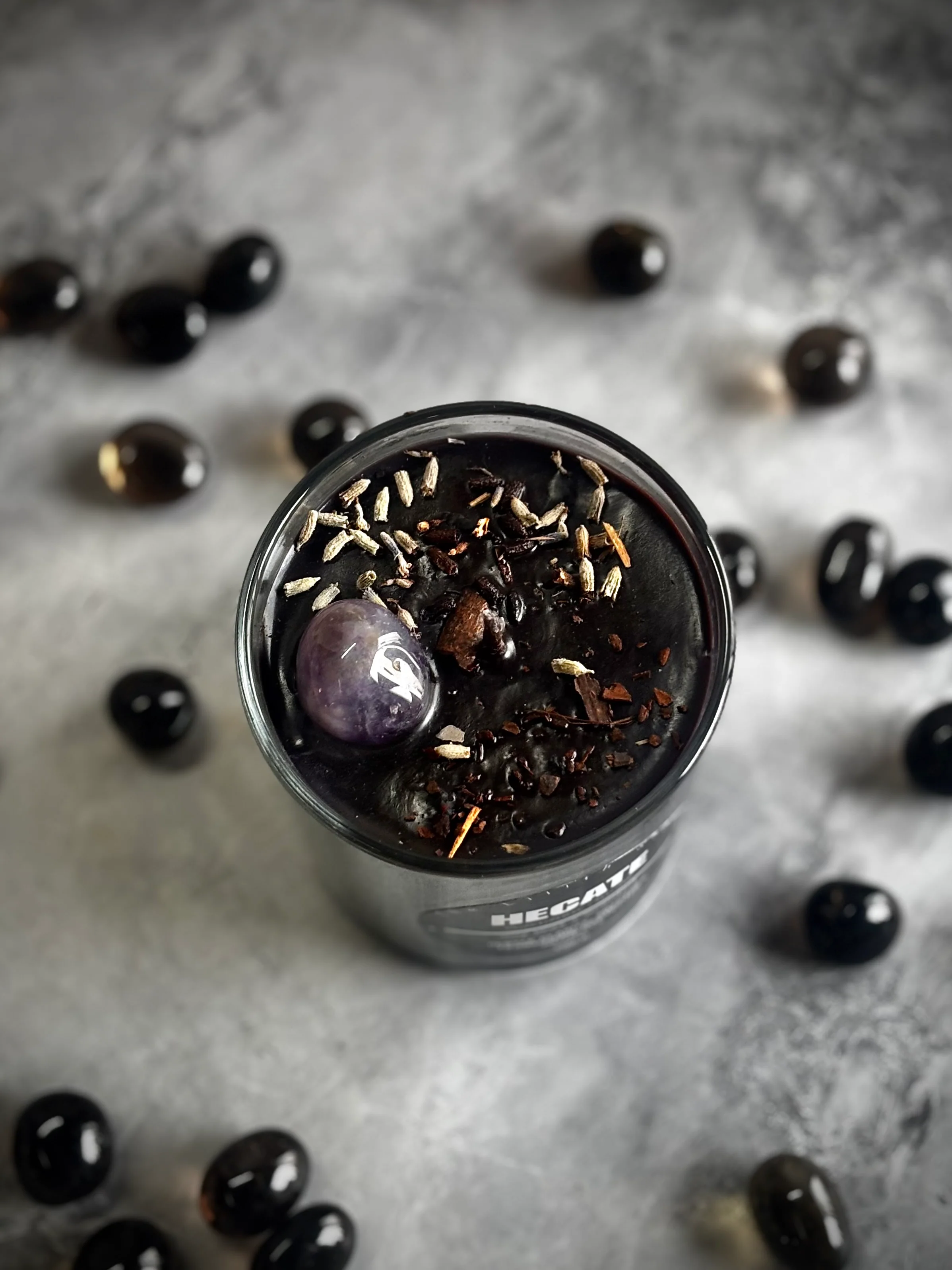 Hecate Altar Candle – 200 g Soy Wax Jar Candle for Ritual & Devotion - Image 6