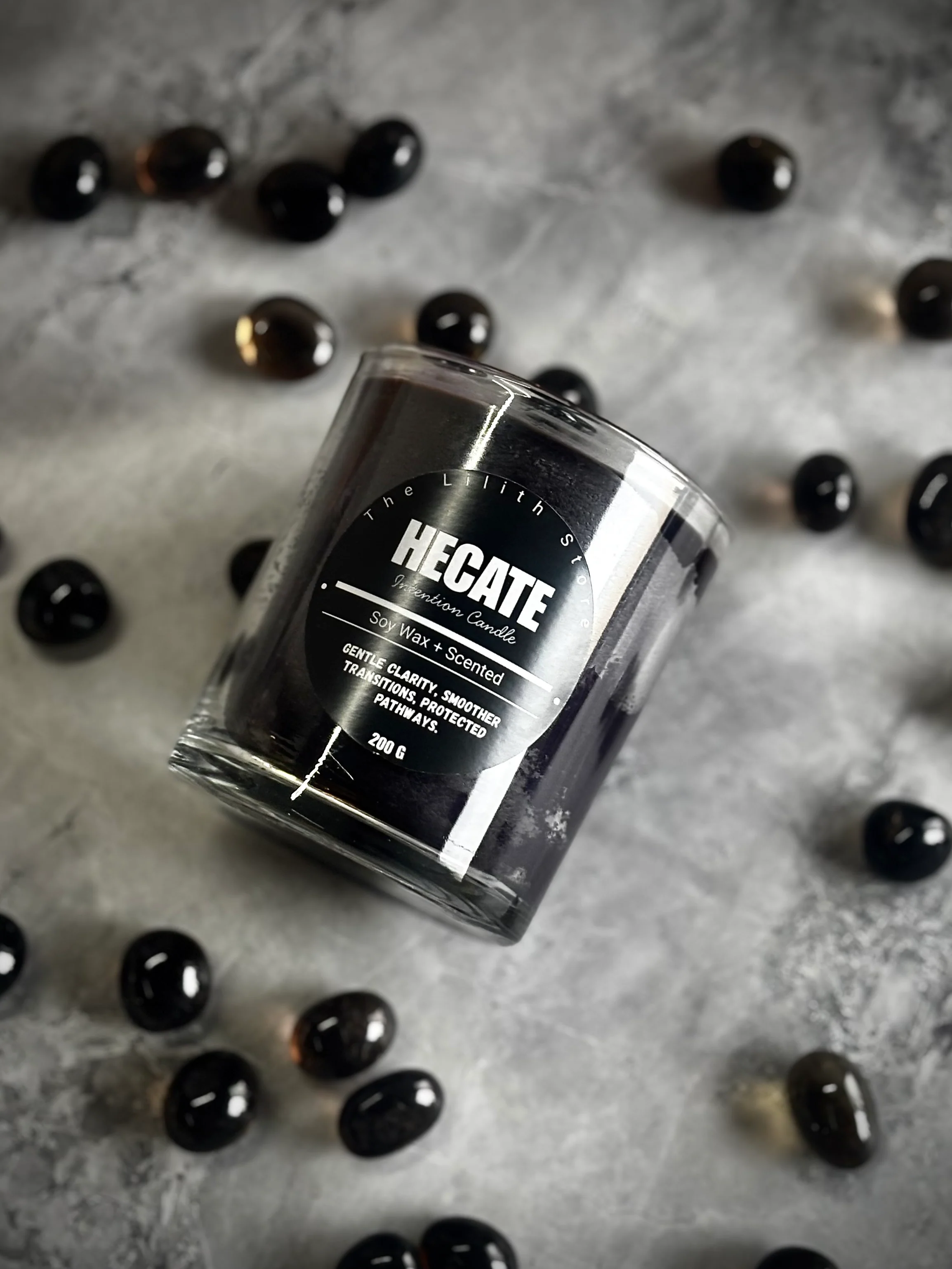 Hecate Altar Candle – 200 g Soy Wax Jar Candle for Ritual & Devotion - Image 8