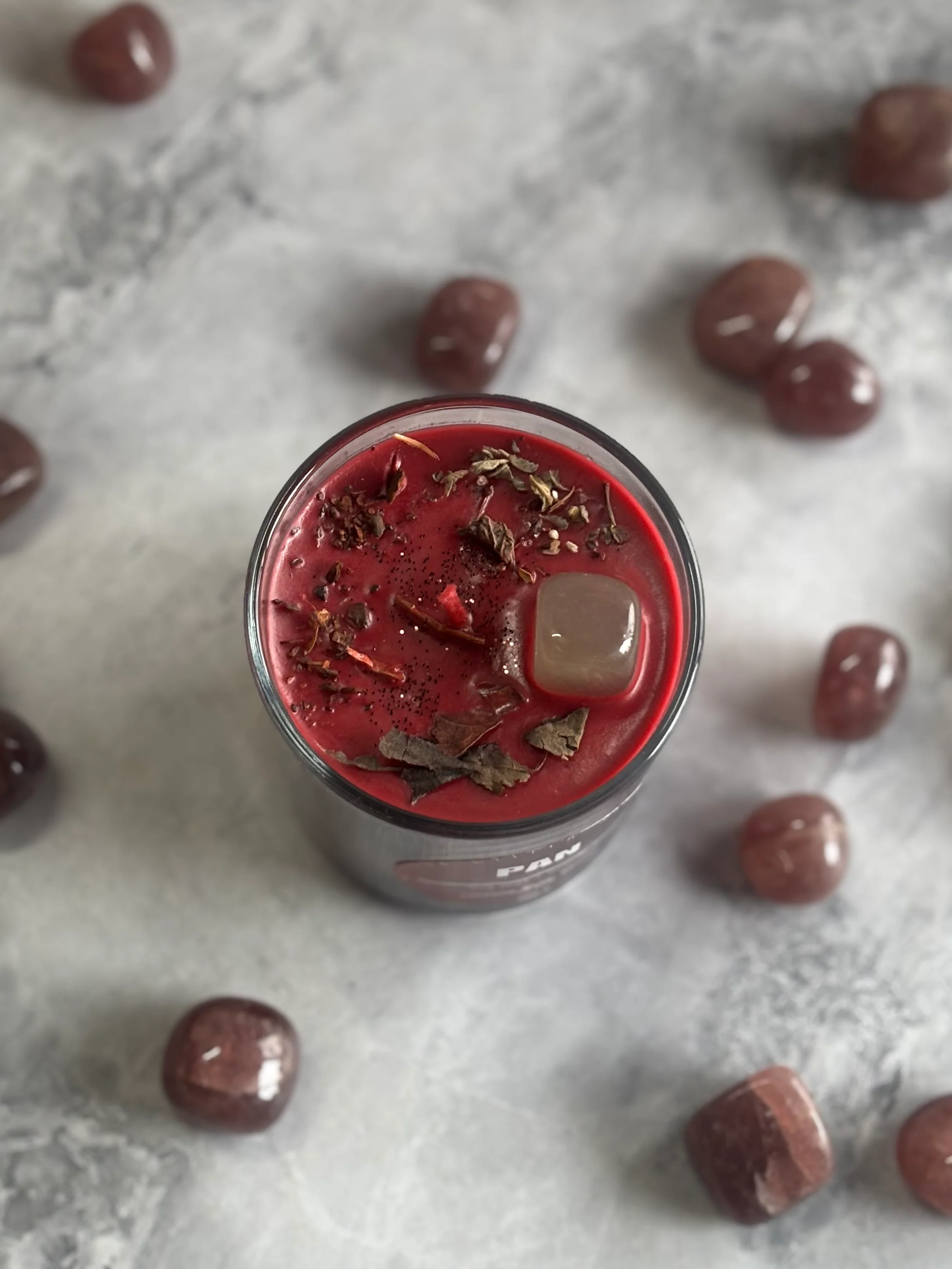 Pan Altar Candle – 200 g Soy Wax Jar Candle for Ritual & Devotion - Image 4
