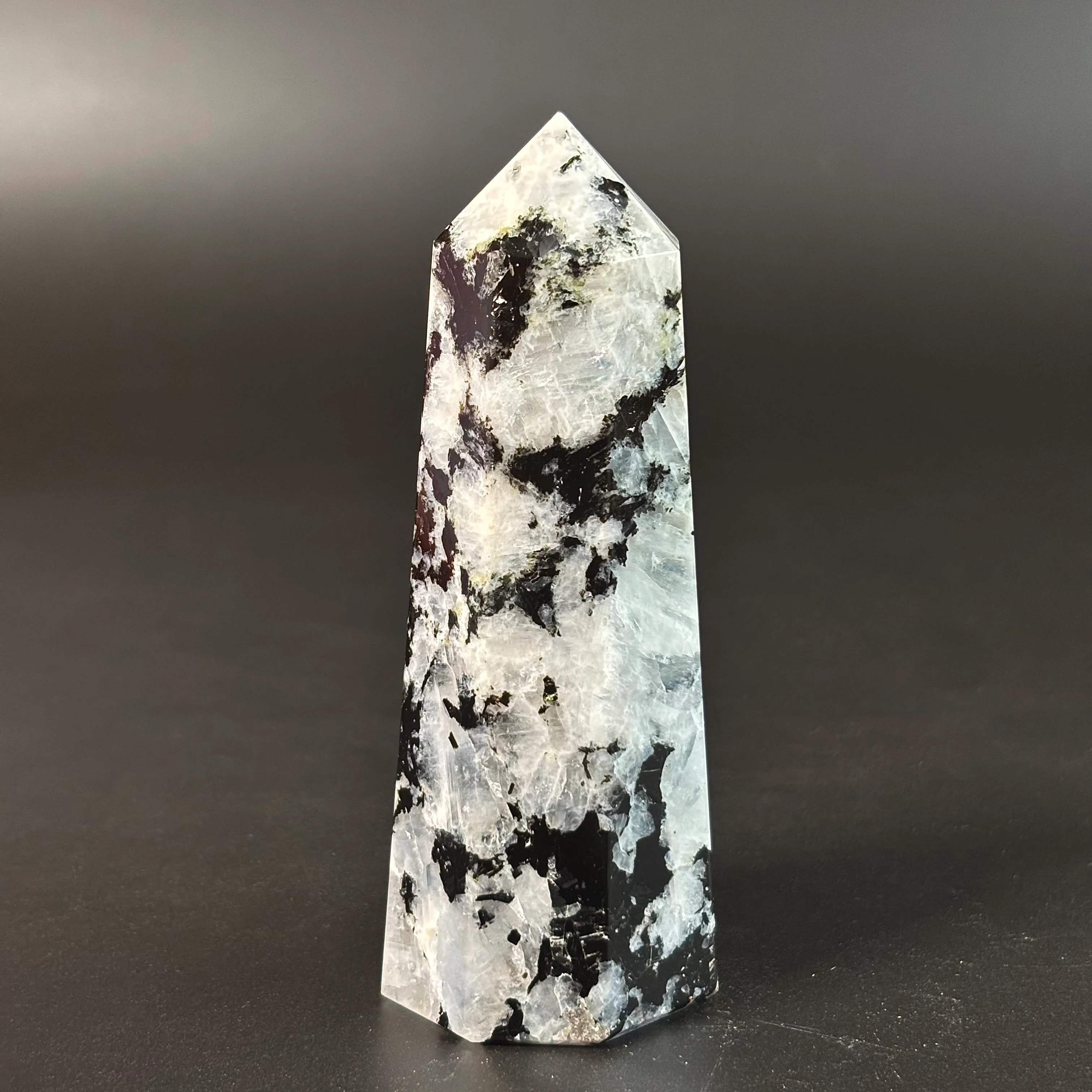 Rainbow Moonstone Large Tower - 300 Gm | Compassion & empathy - Image 3