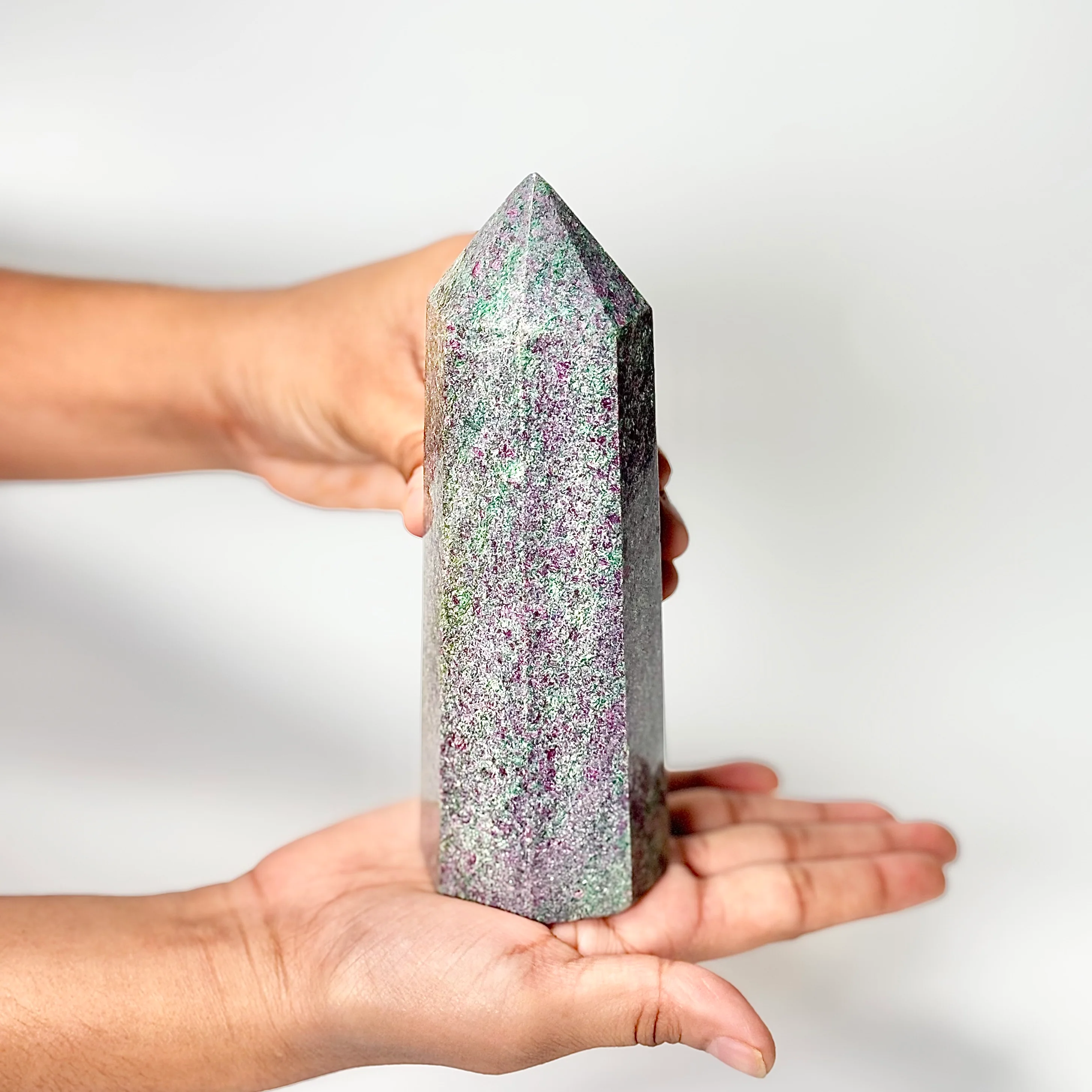 Eight Facet Ruby in Kyanite Tower – 746g -Distinctive Colour & Balanced Form - Image 2