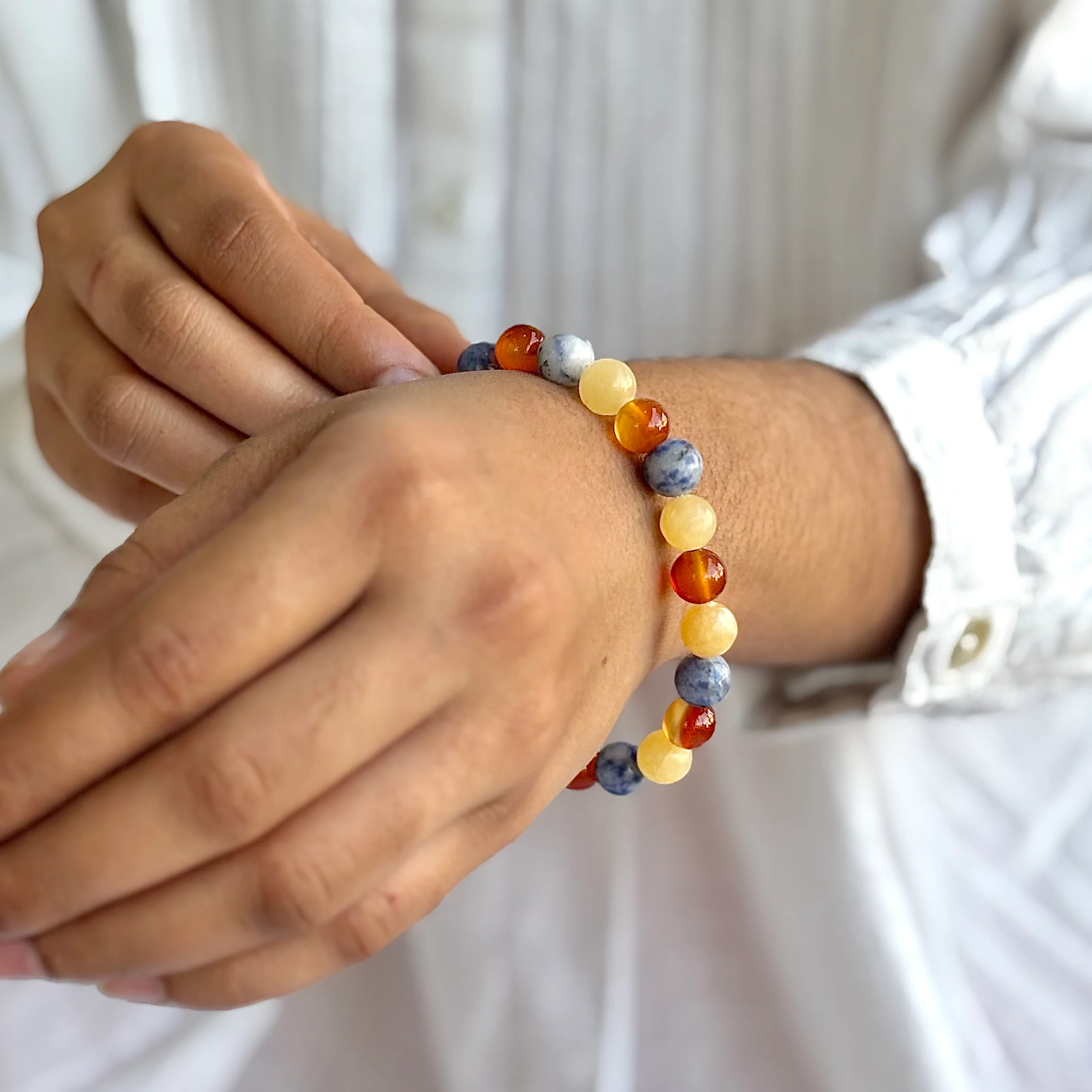 Creativity & Expression - 8mm Bead Bracelet | Combination Bracelet Series - Image 2