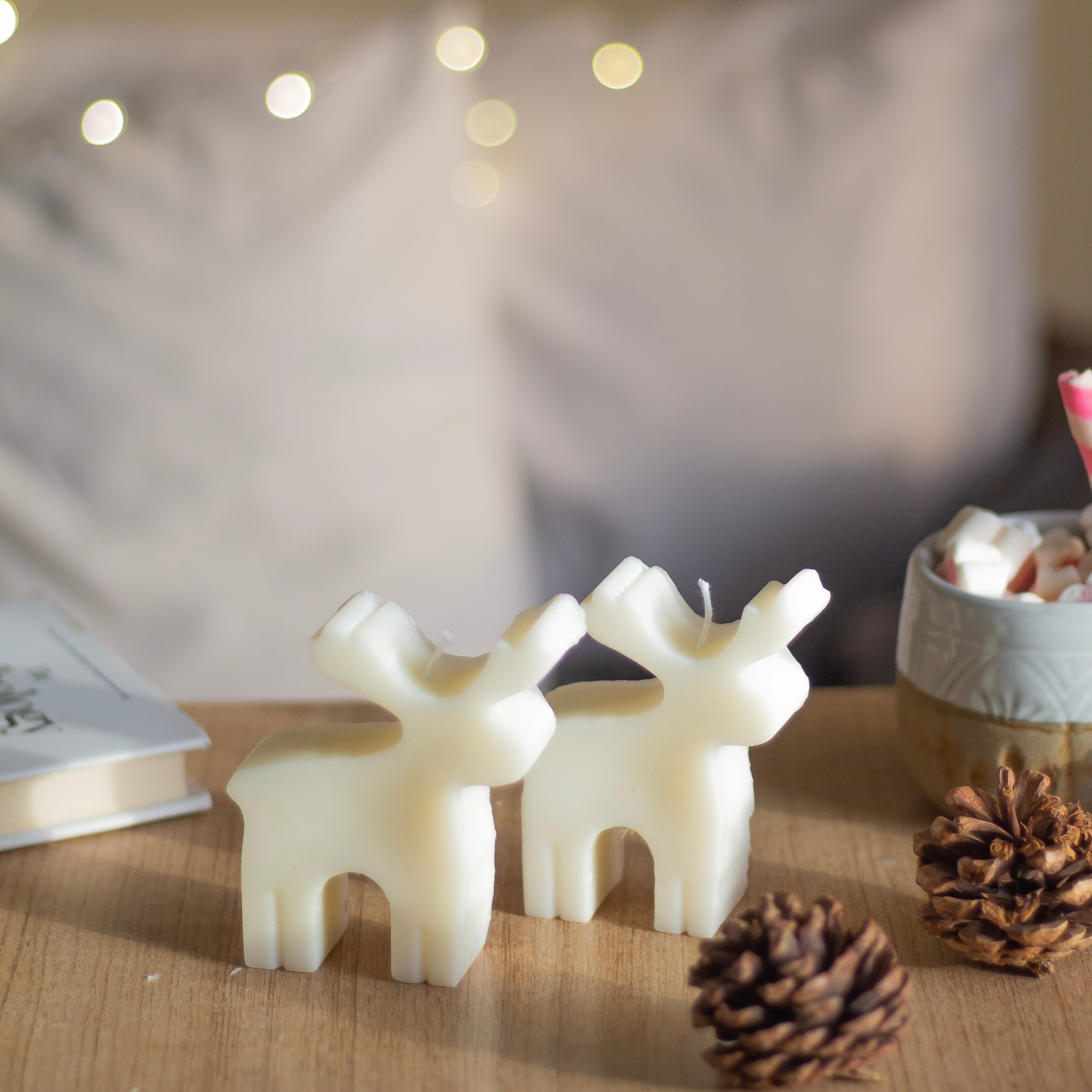 Deer & Pumpkin Candle Combo | Set of 4 Candles - Image 3