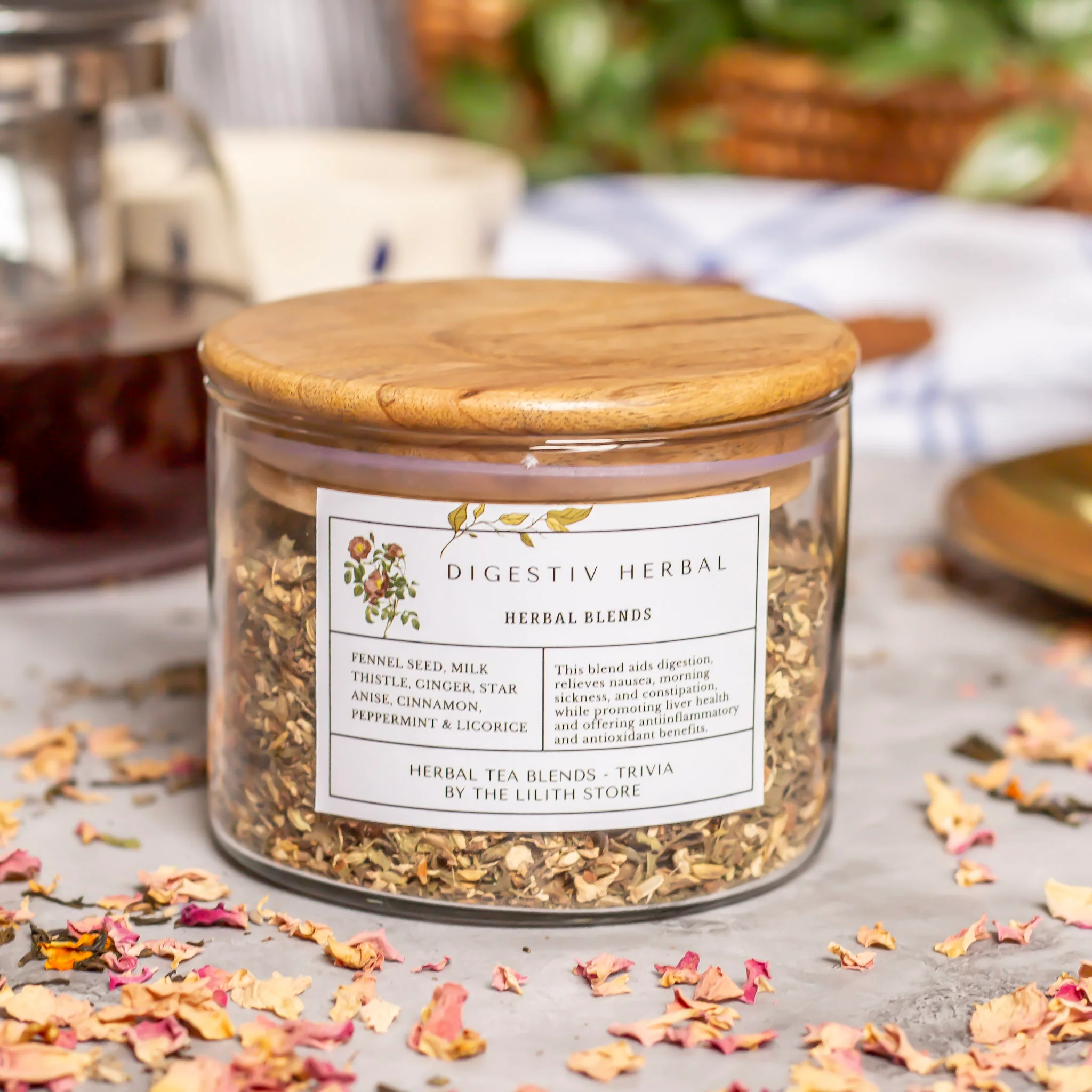 Digestive Herbal Wellness Tea Blend - 100 Gm | Balance & Clarity - Image 4