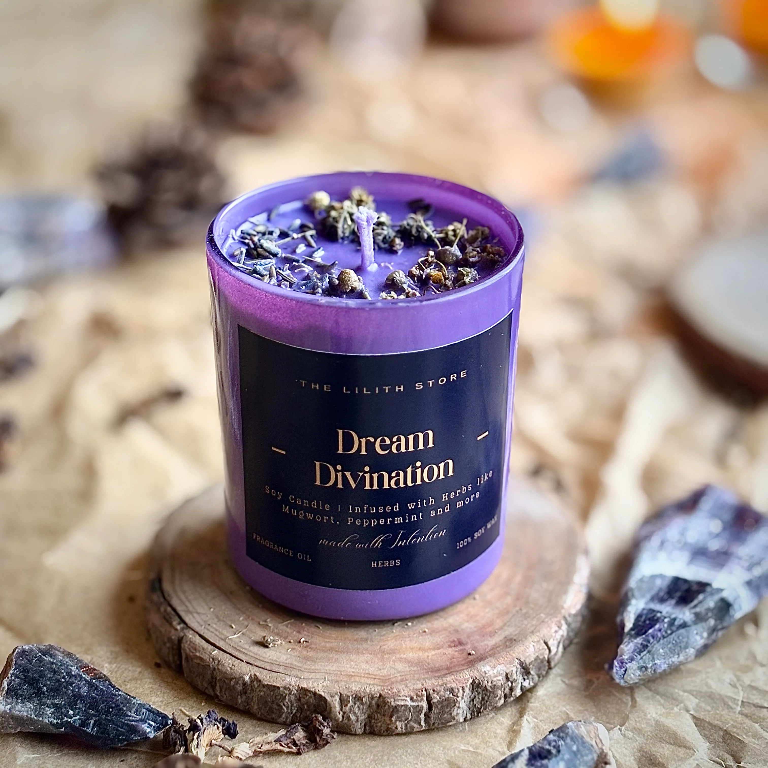 Dream Divination Intention Candle - Image 2