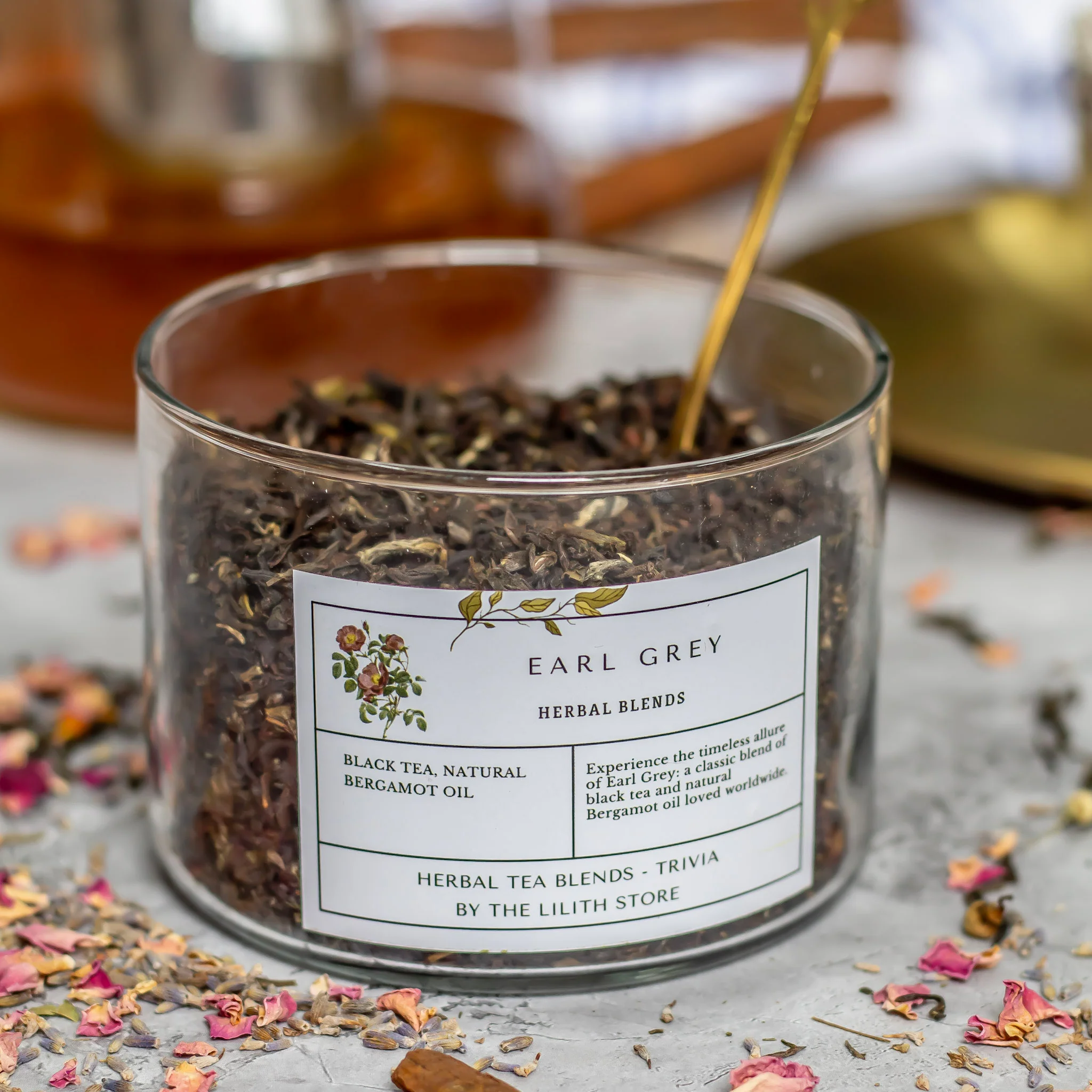 Earl Grey Flavoured Tea blends - 100 Gm - Image 2