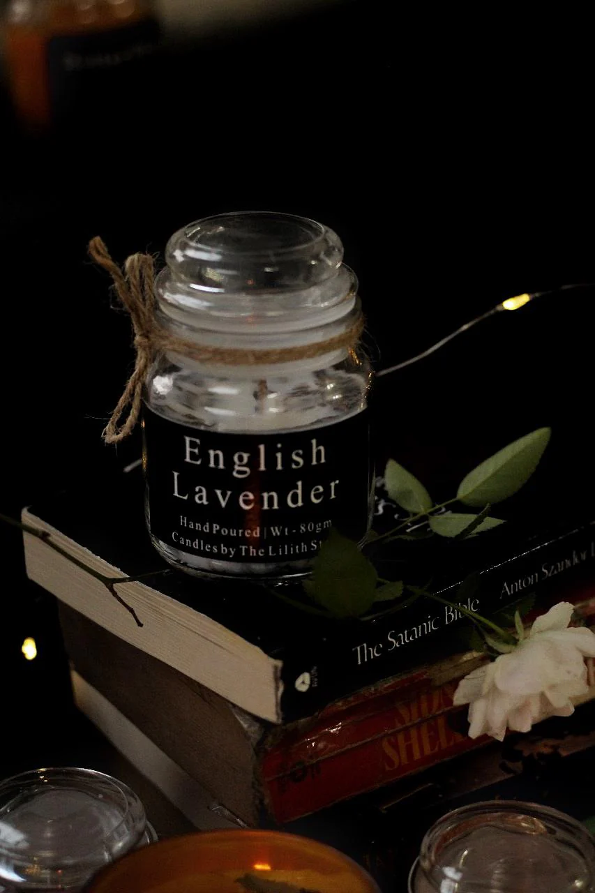 English Lavender Scented Soy wax Candle - Pack of 2 - Image 3