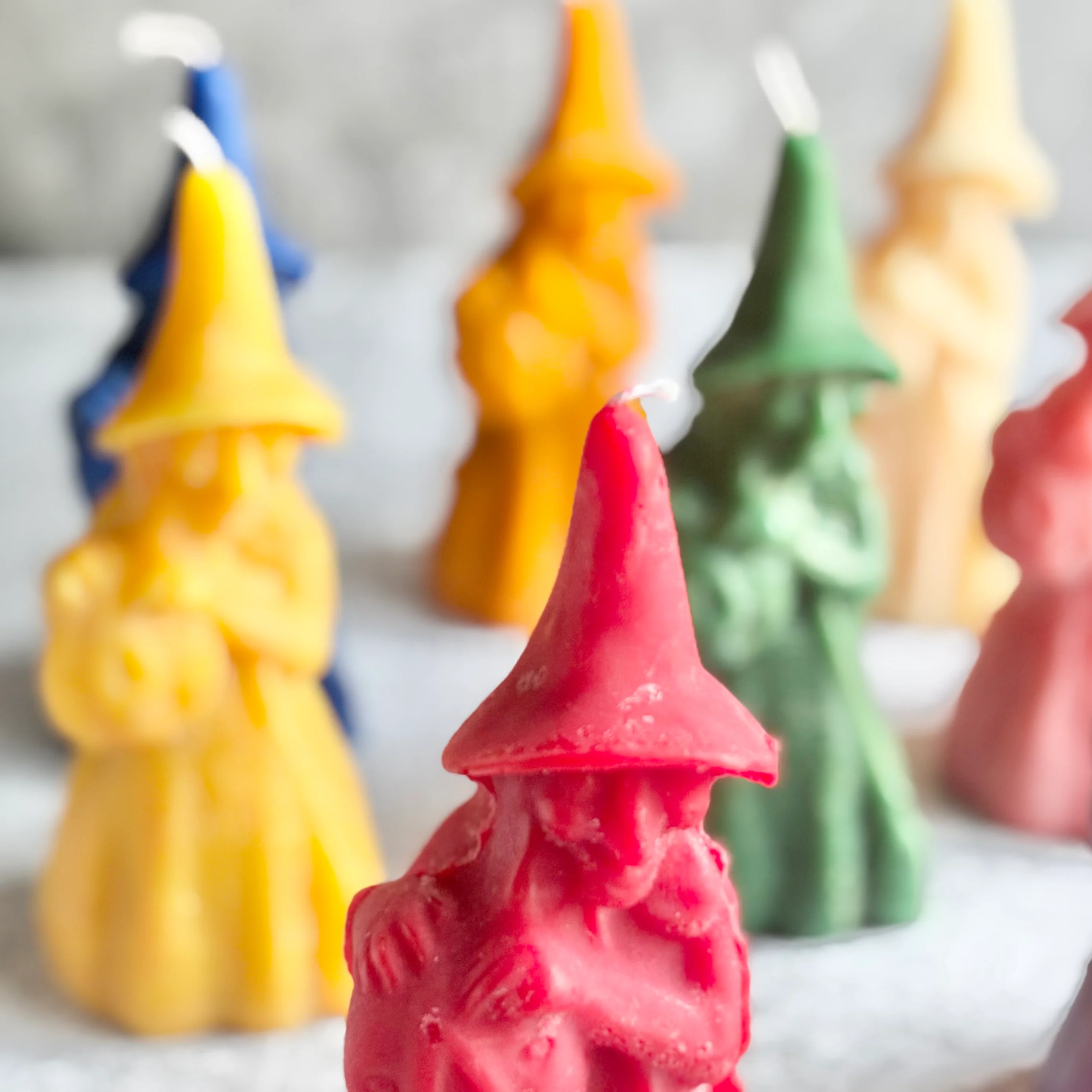 Figurine Beeswax Candle | Colour Option Available - Image 3