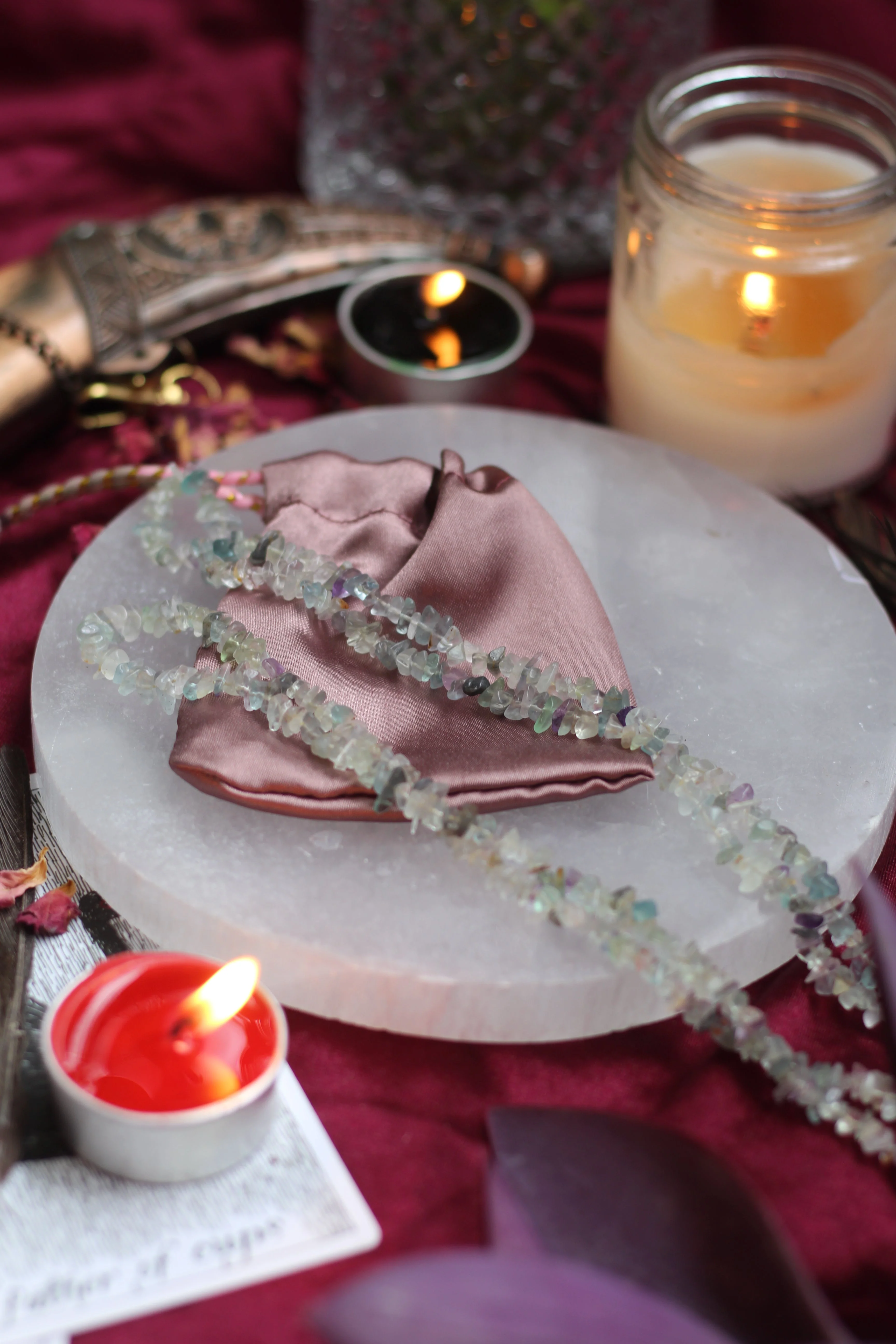 Fluorite Chips String (Mala) - Image 5