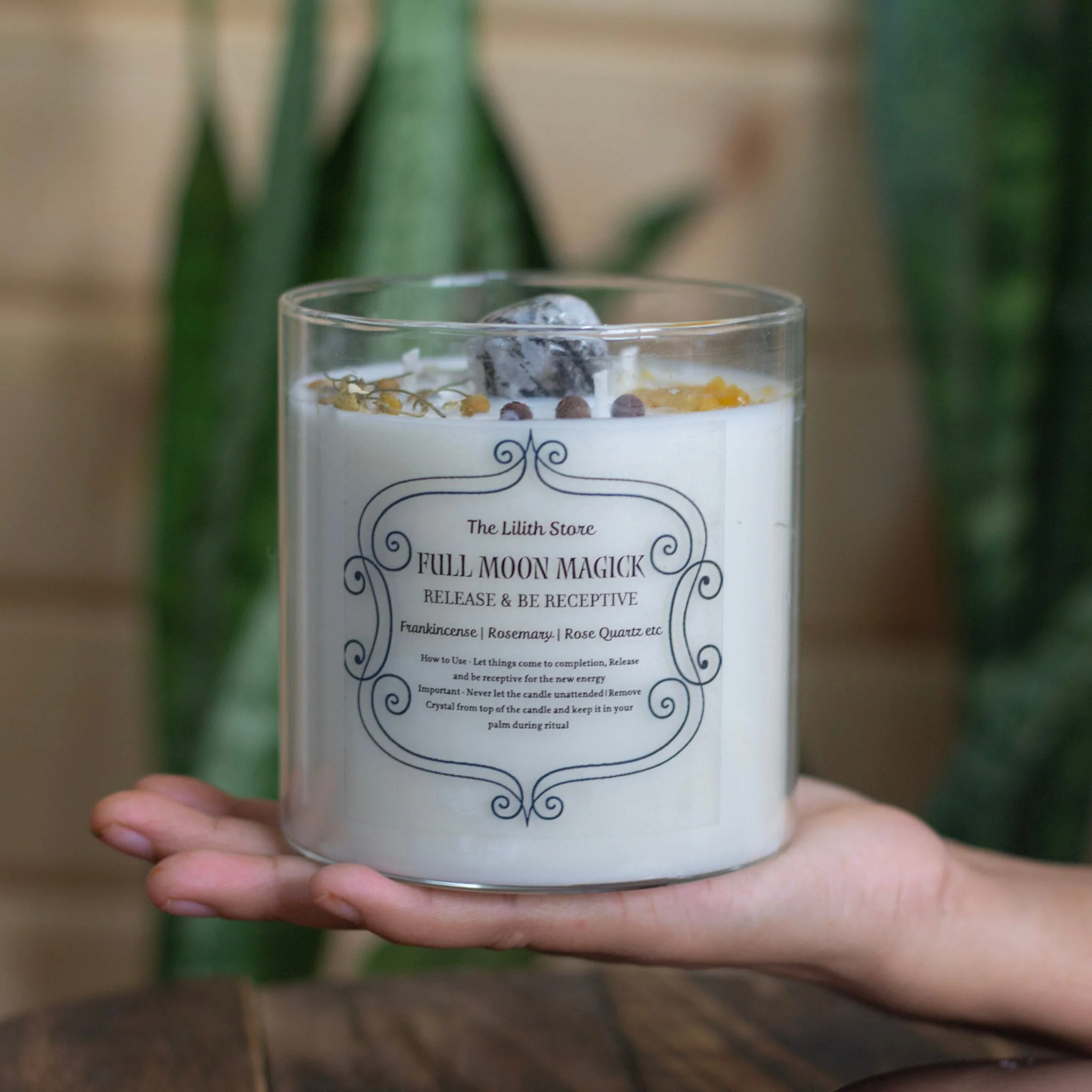 Full Moon Intention Candle - 450 Gm - Image 3