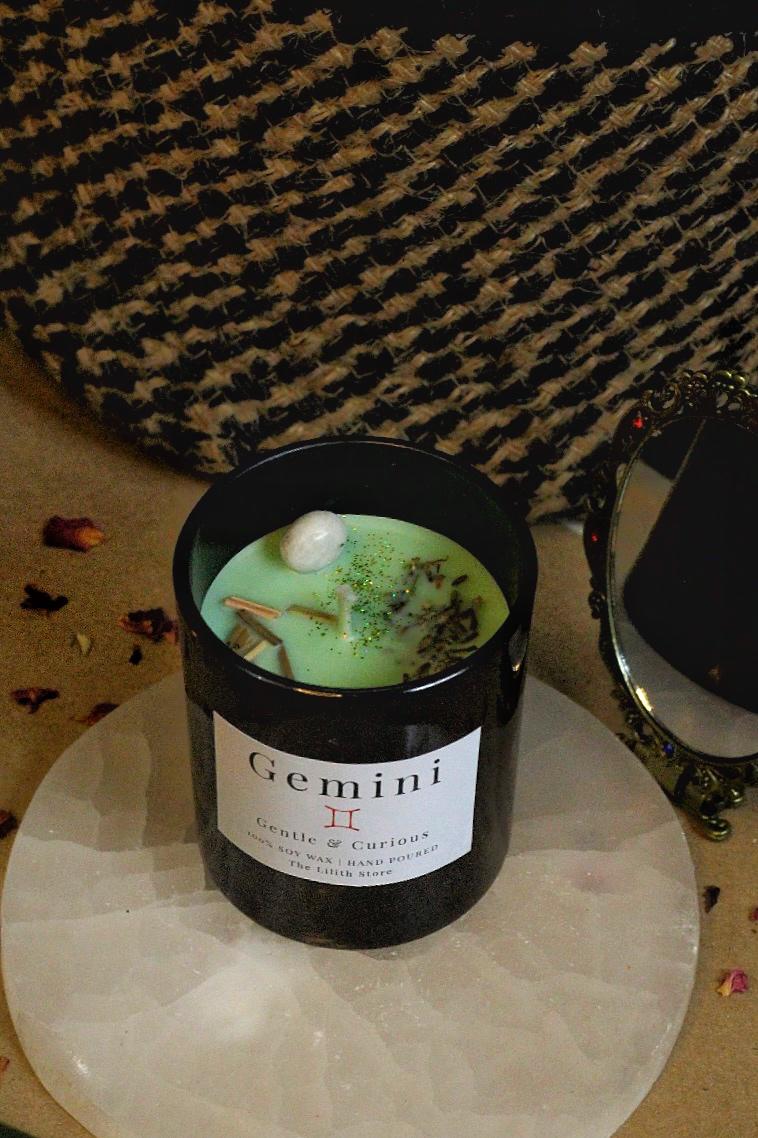 Gemini Zodiac Scented Soy Candle - 170 Gm - Image 2