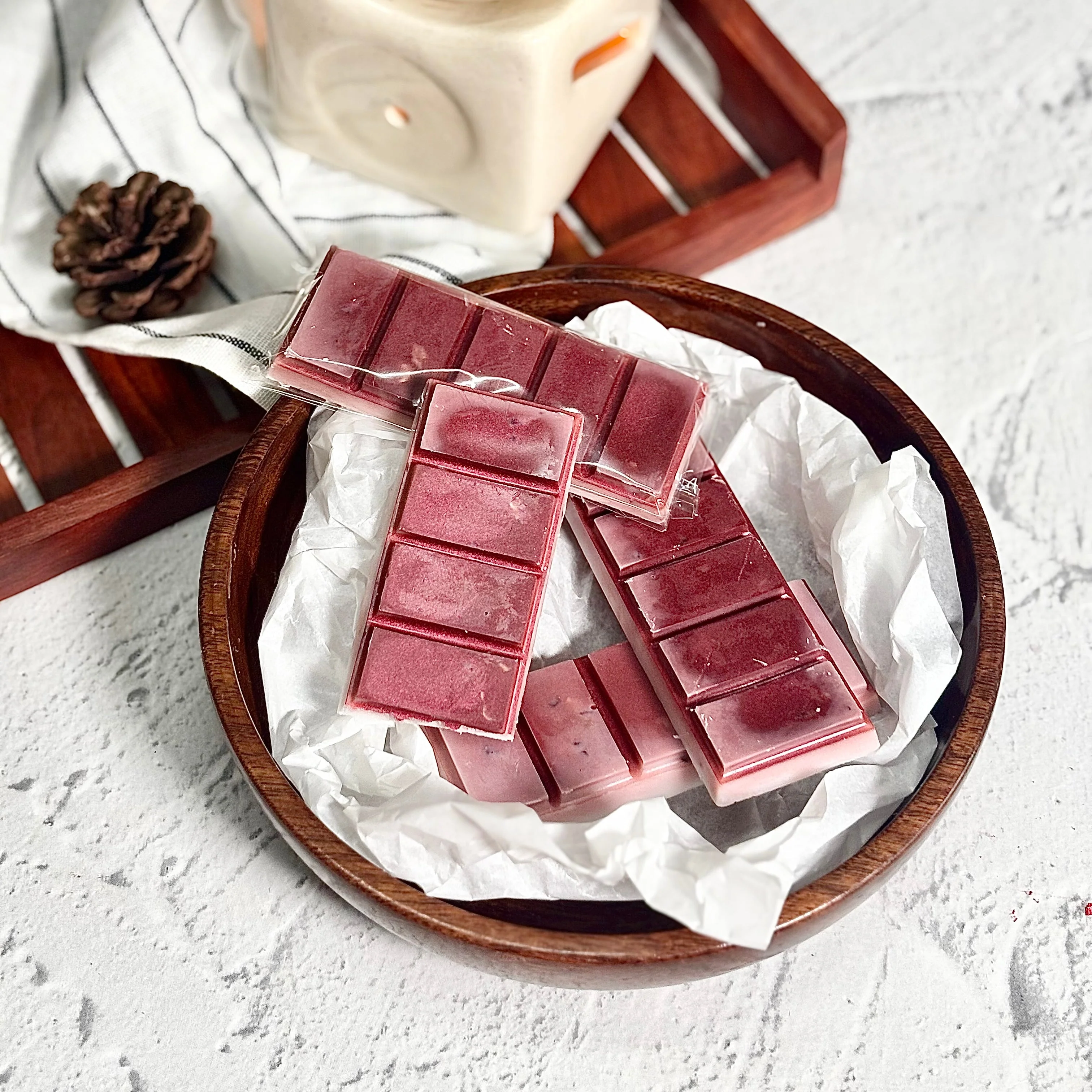 Geranium Essential oil infused Wax Melt Snap Bar - Image 4