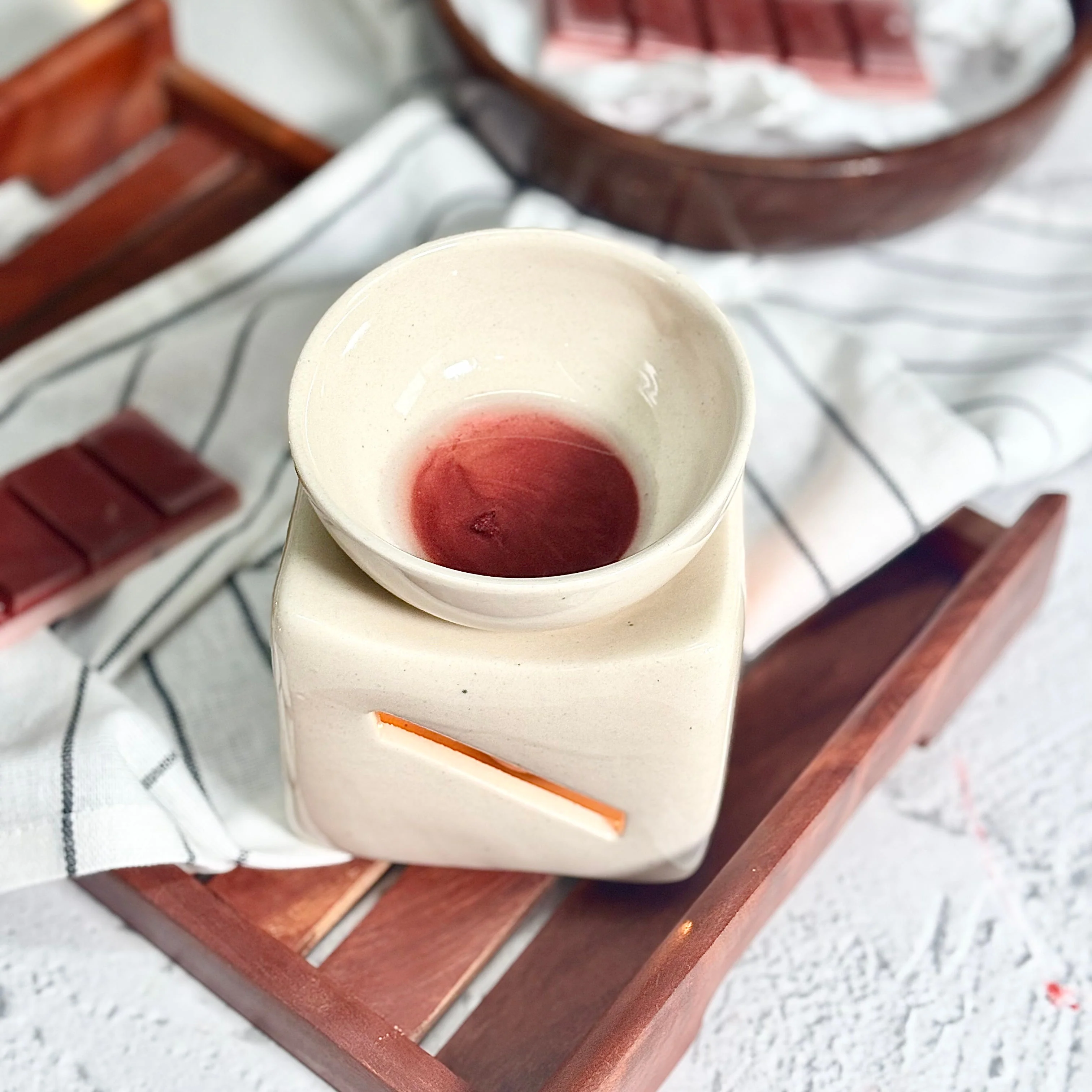 Geranium Essential oil infused Wax Melt Snap Bar - Image 5