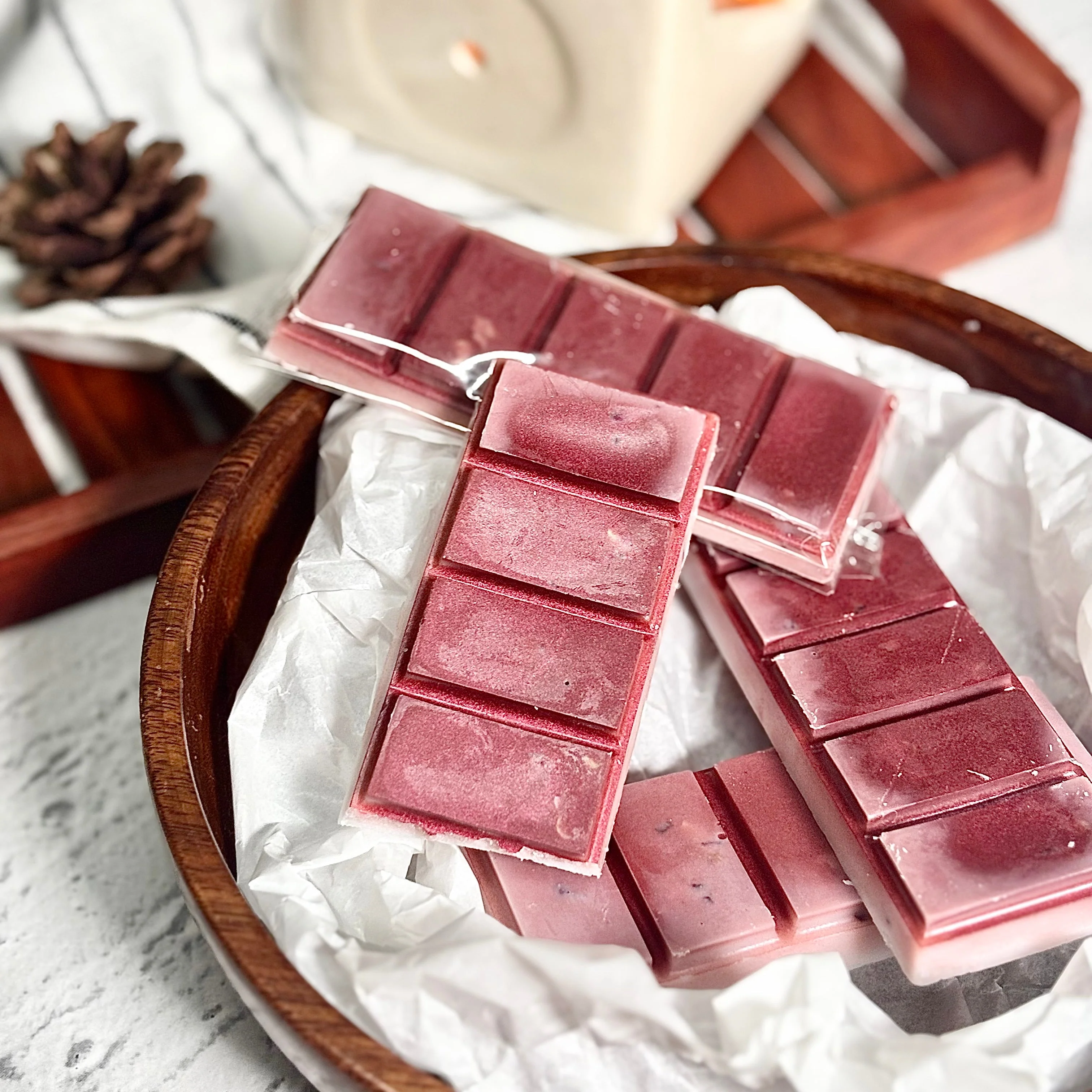 Geranium Essential oil infused Wax Melt Snap Bar - Image 6