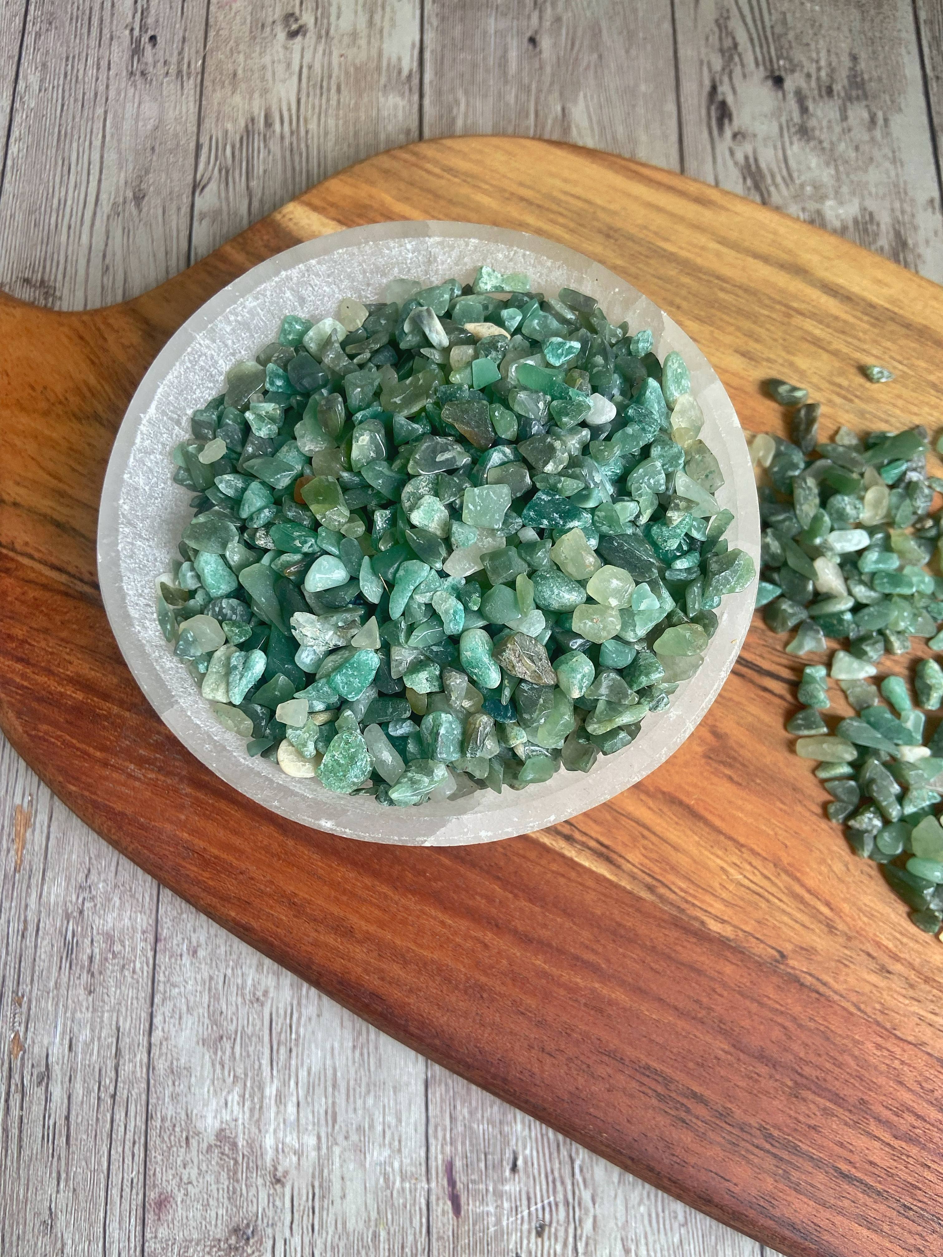 Green Aventurine Chips - 100 Gm | Luck & Abundance - Image 2