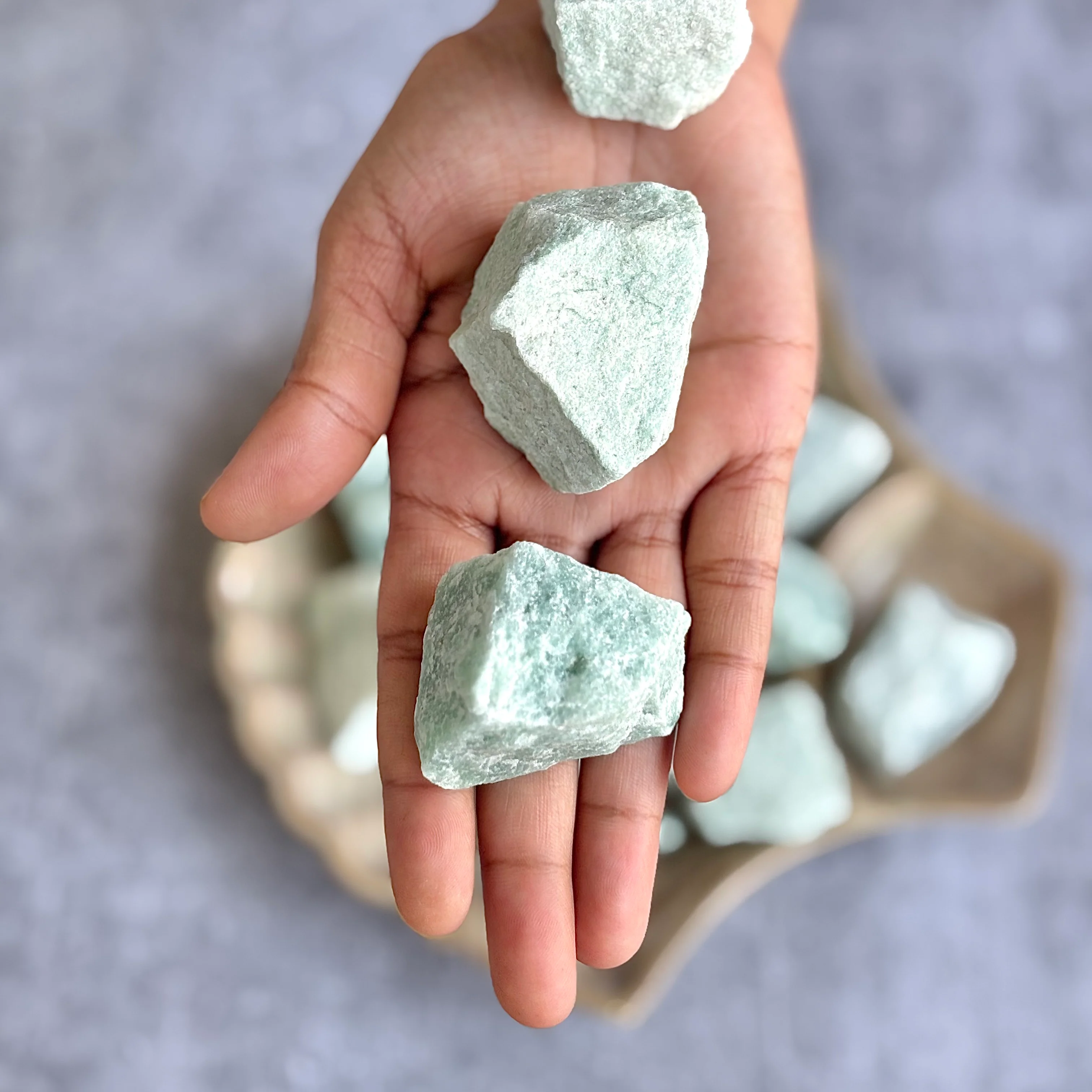 Green Aventurine Mini Raw Stone | Stone for Abundance - Image 5
