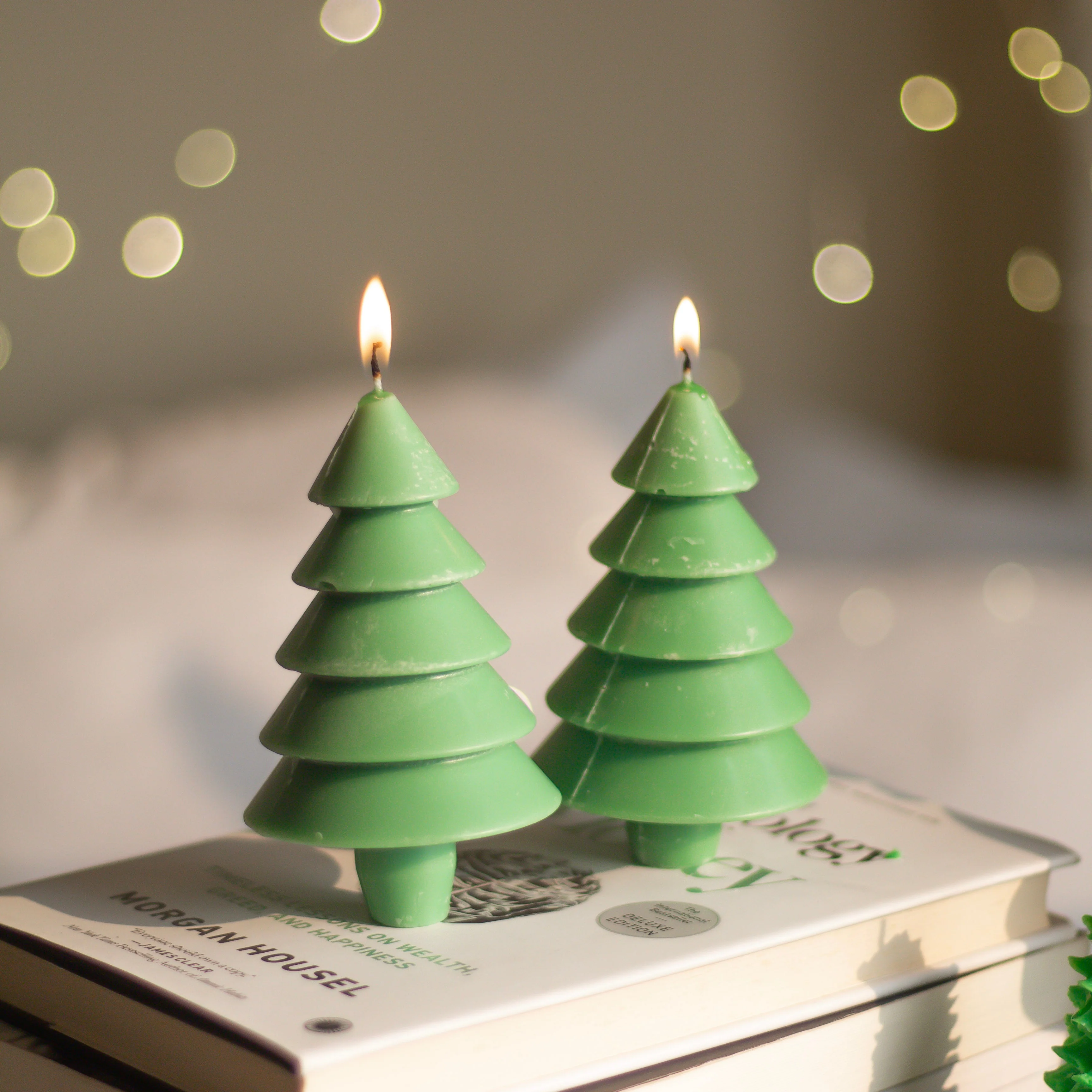 Green Tree | Set of 2 | Soy Candle - Image 2