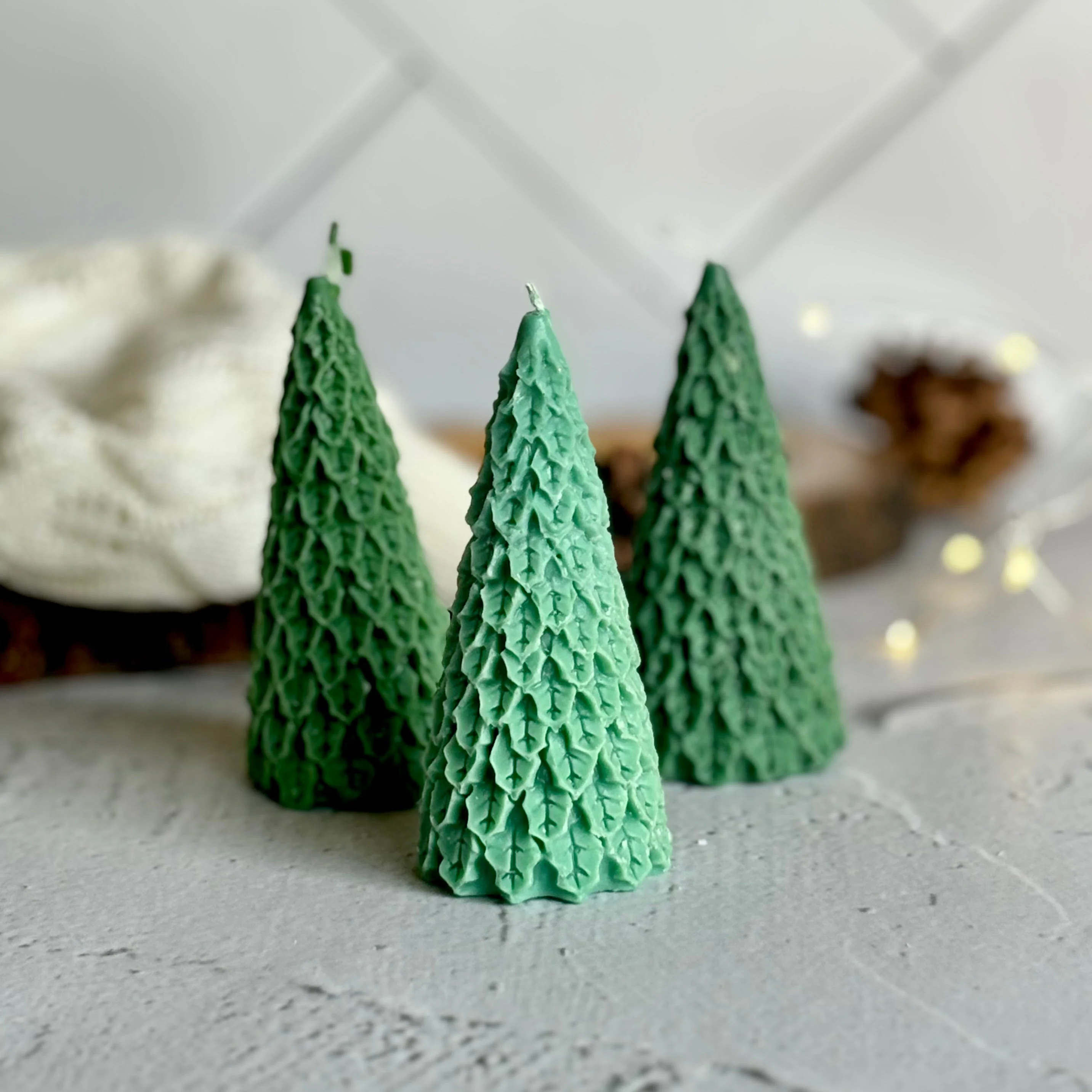 Green Tree | Set of 3 | Soy Candle - Image 2