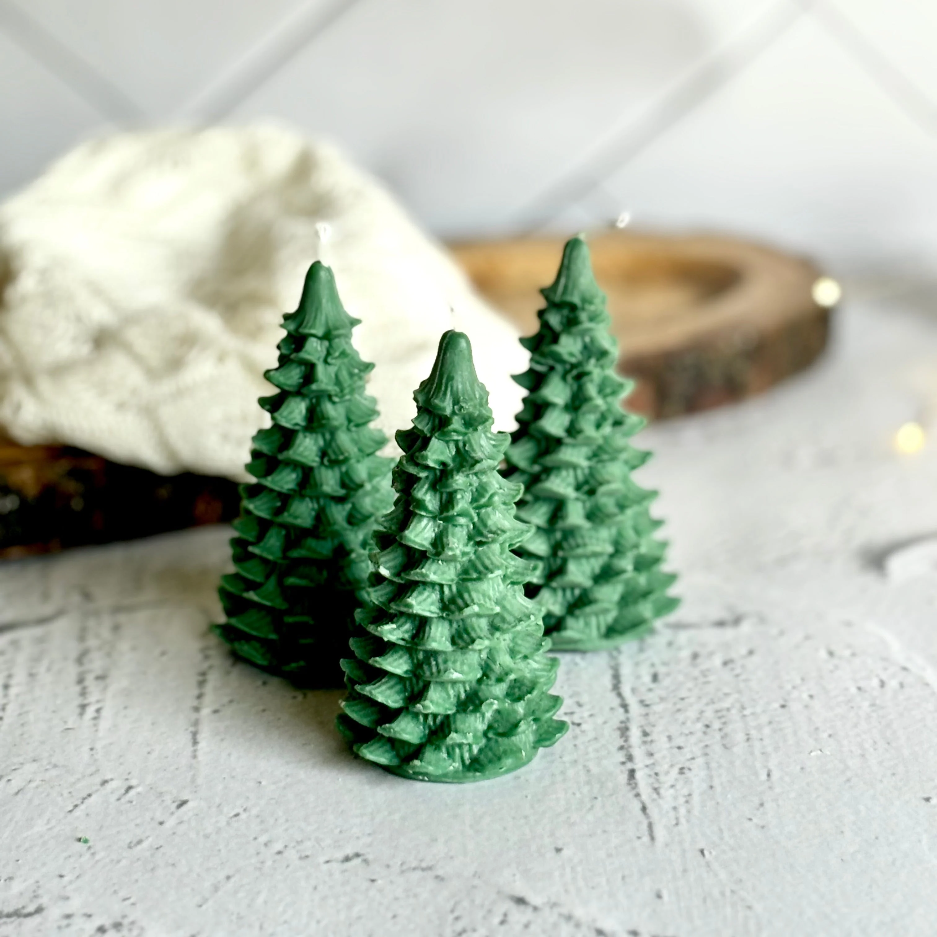 Green Tree | Set of 3 | Soy Candle - Image 4
