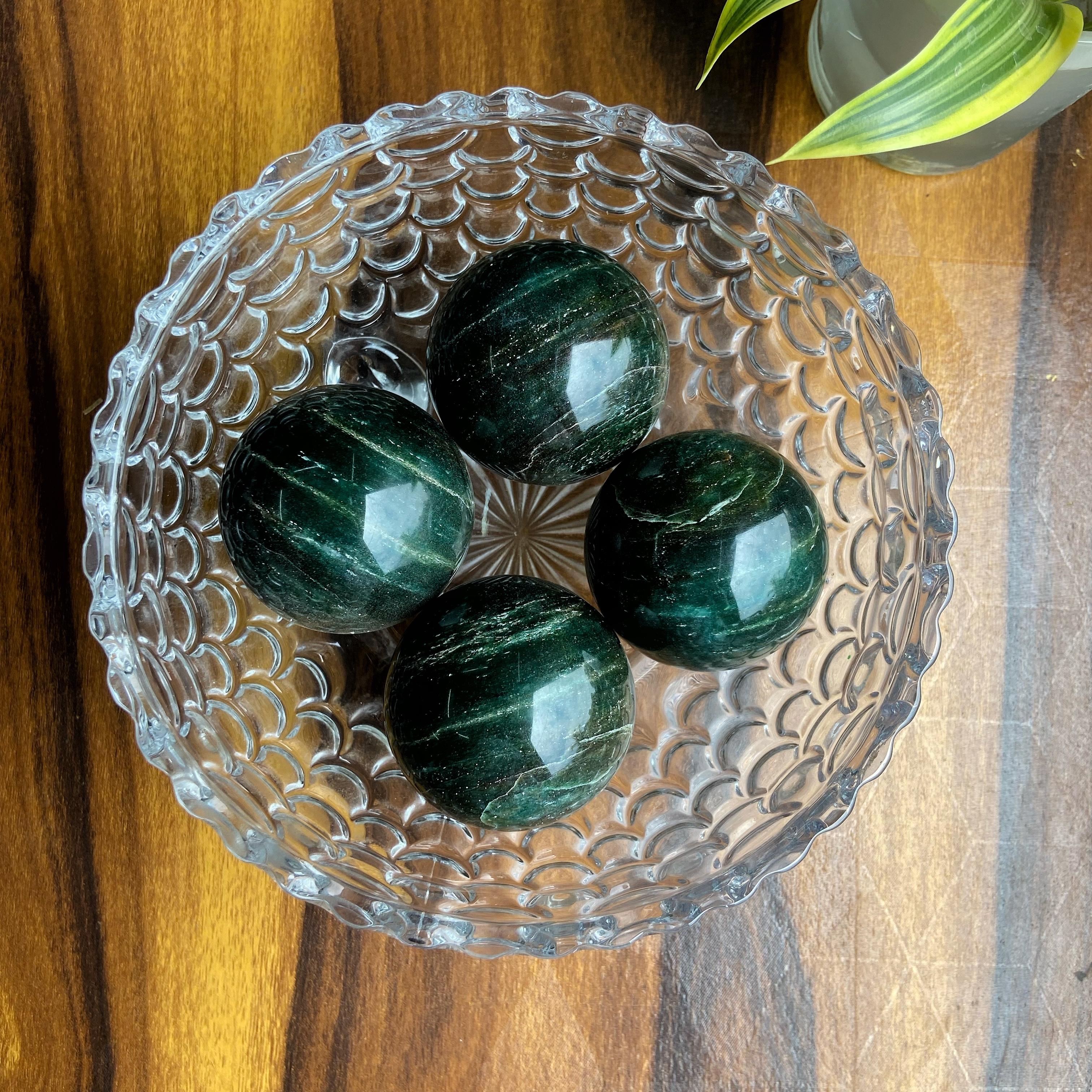 Indian Green Jade Sphere | Luck & Prosperity - Image 4