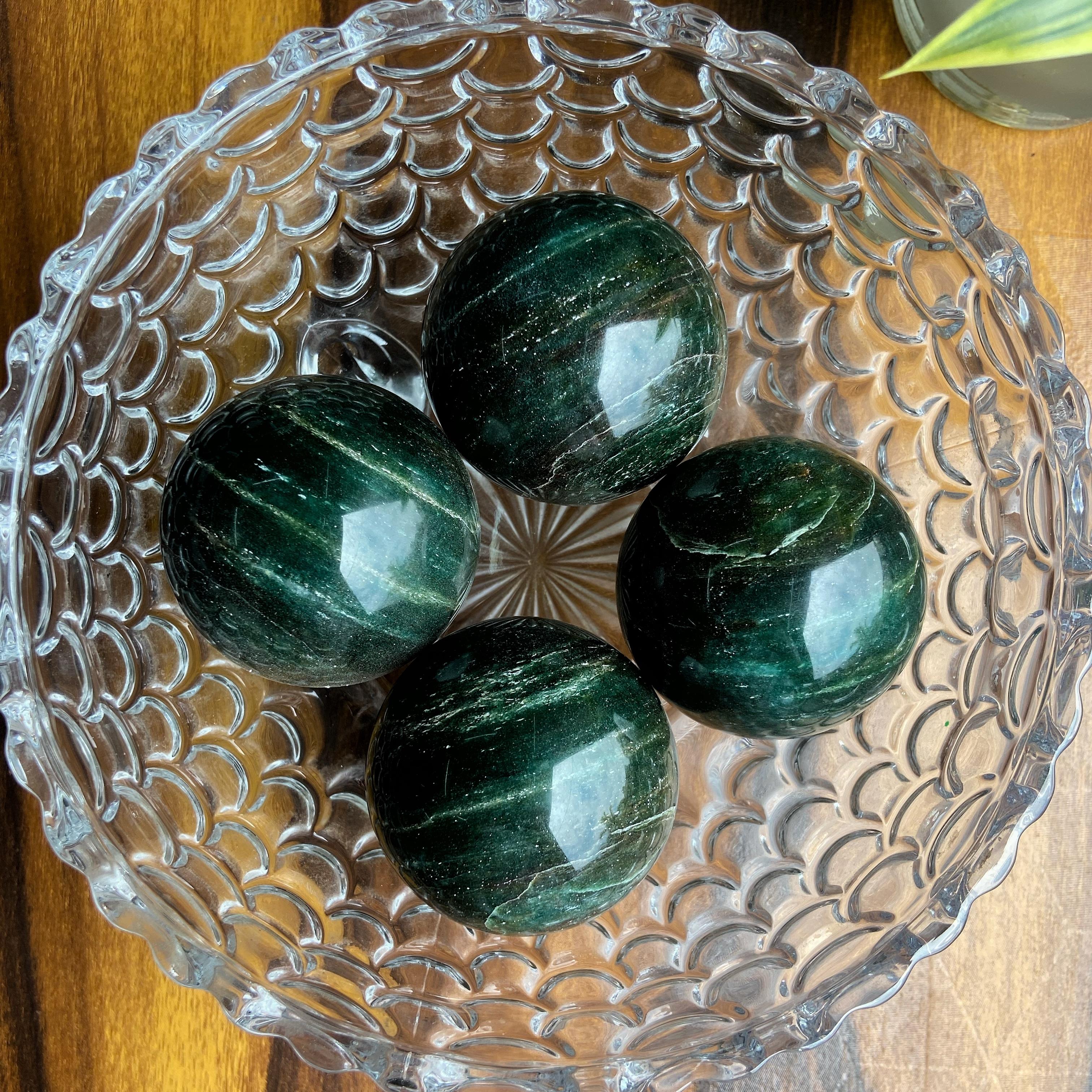 Indian Green Jade Sphere | Luck & Prosperity - Image 5