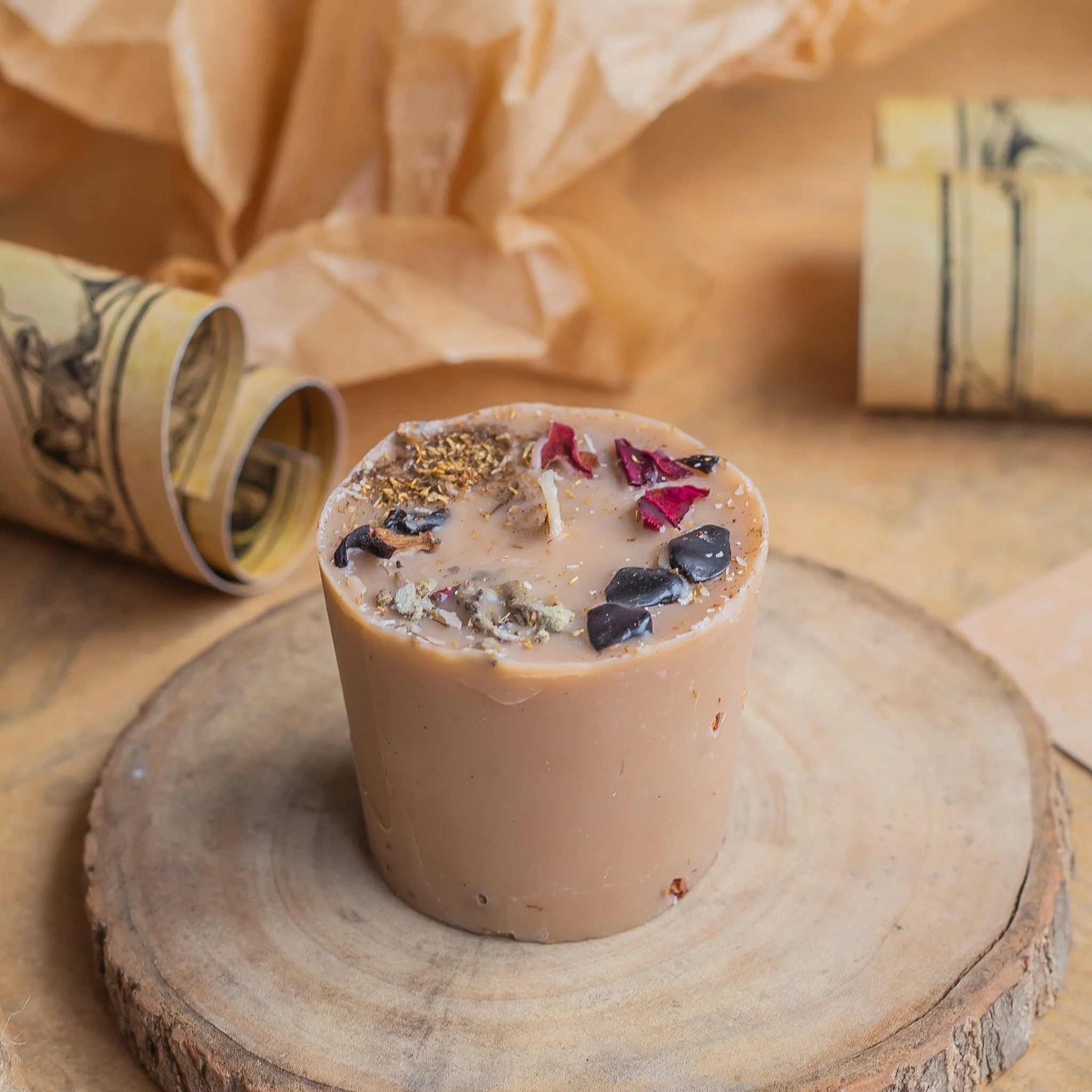 Grounding & Meditation Candle | Unscented - Image 4