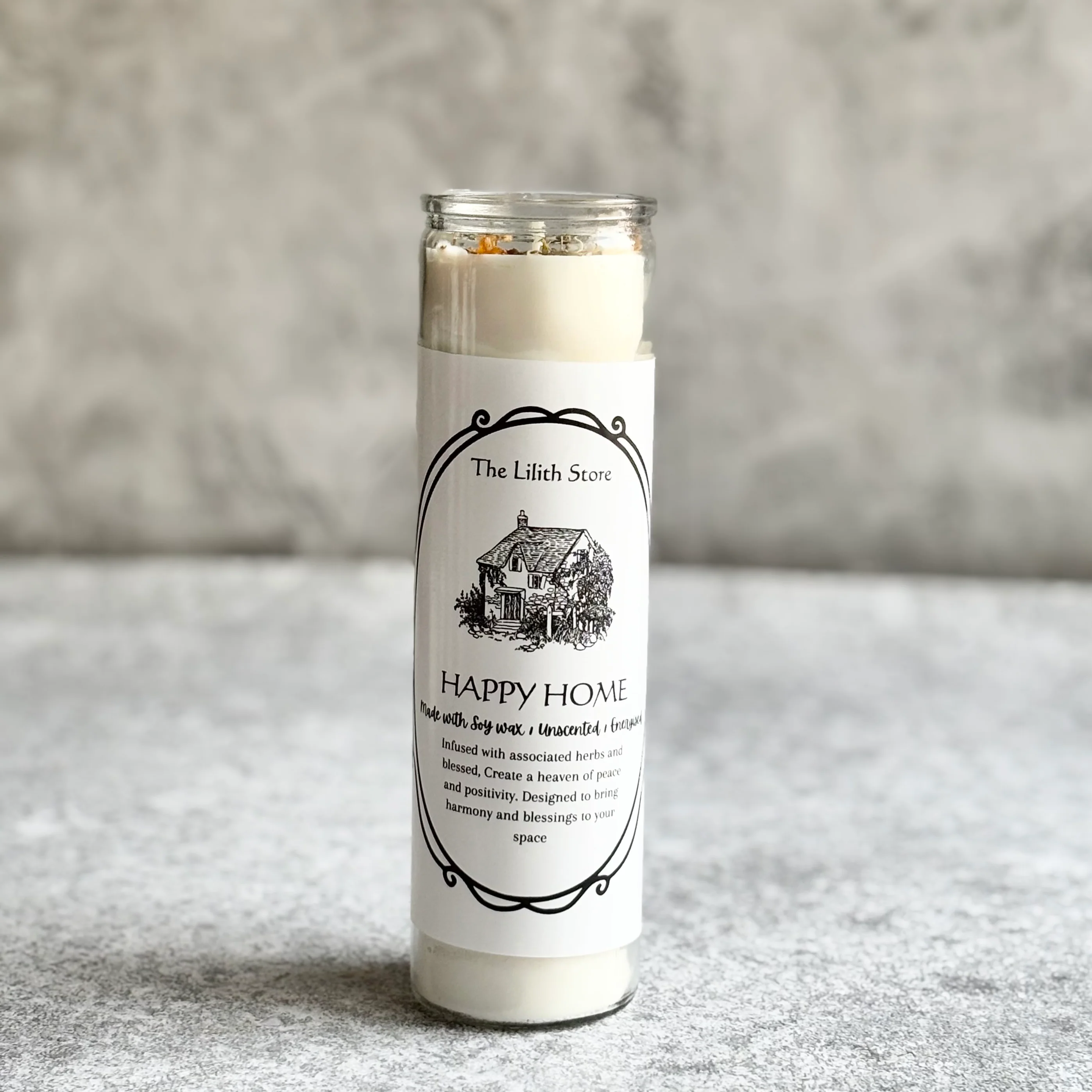 Happy Home Prayer Jar - 7 Day Consecutive Working Candle - Image 2