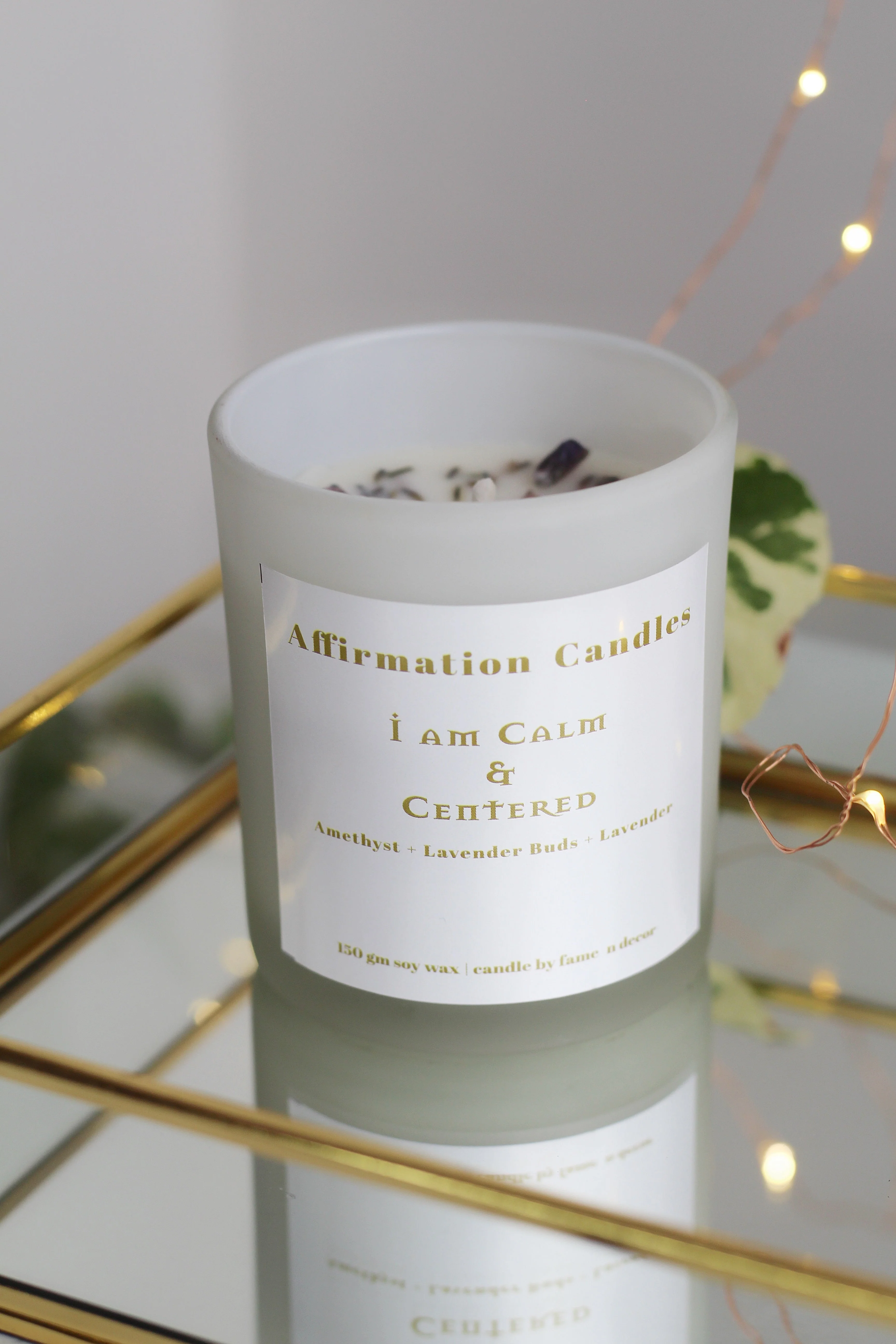 I am Calm & Centered | Soy Candle - Image 2