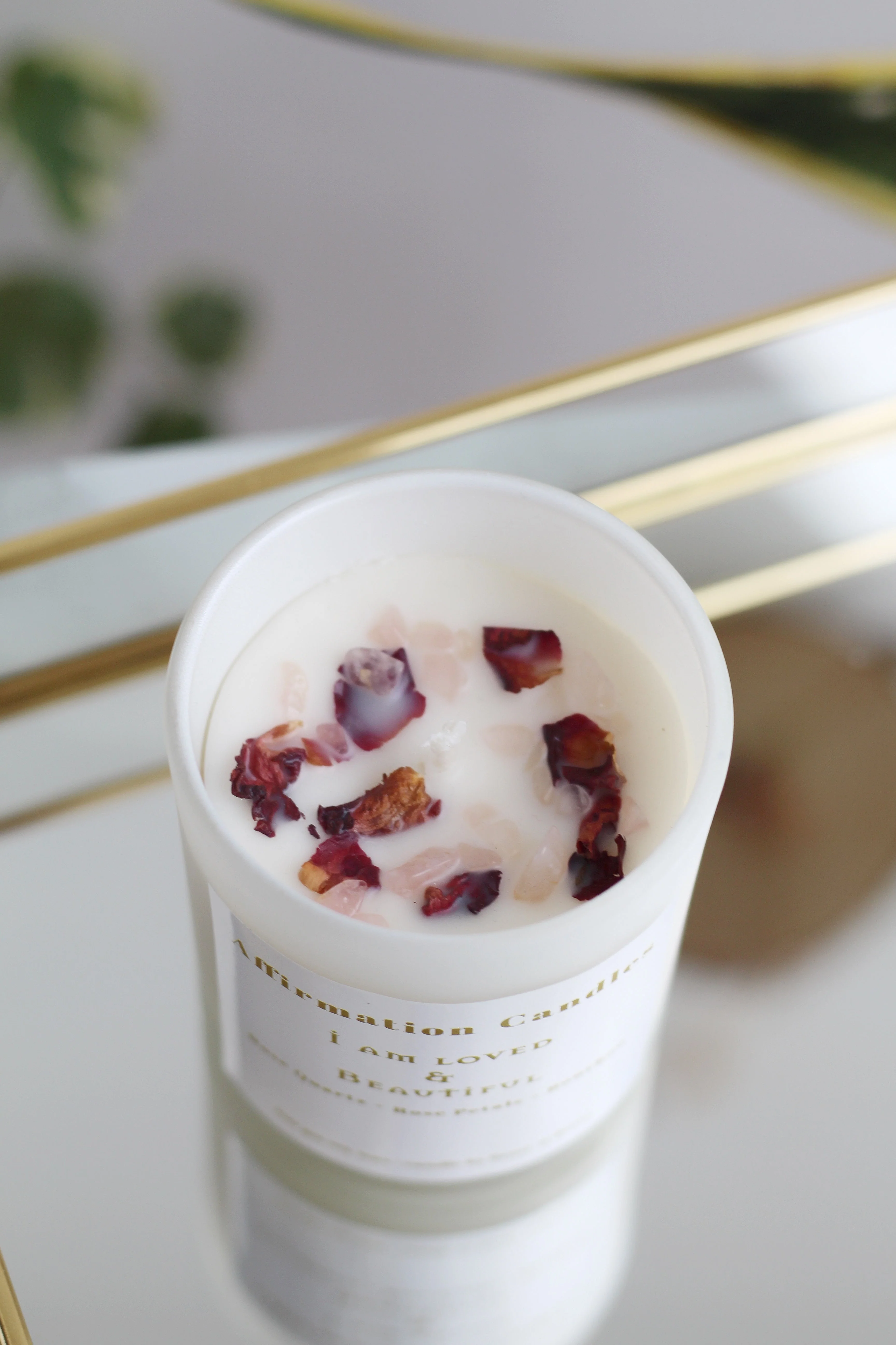 I am Loved & Beautiful | Soy Candle - Image 4