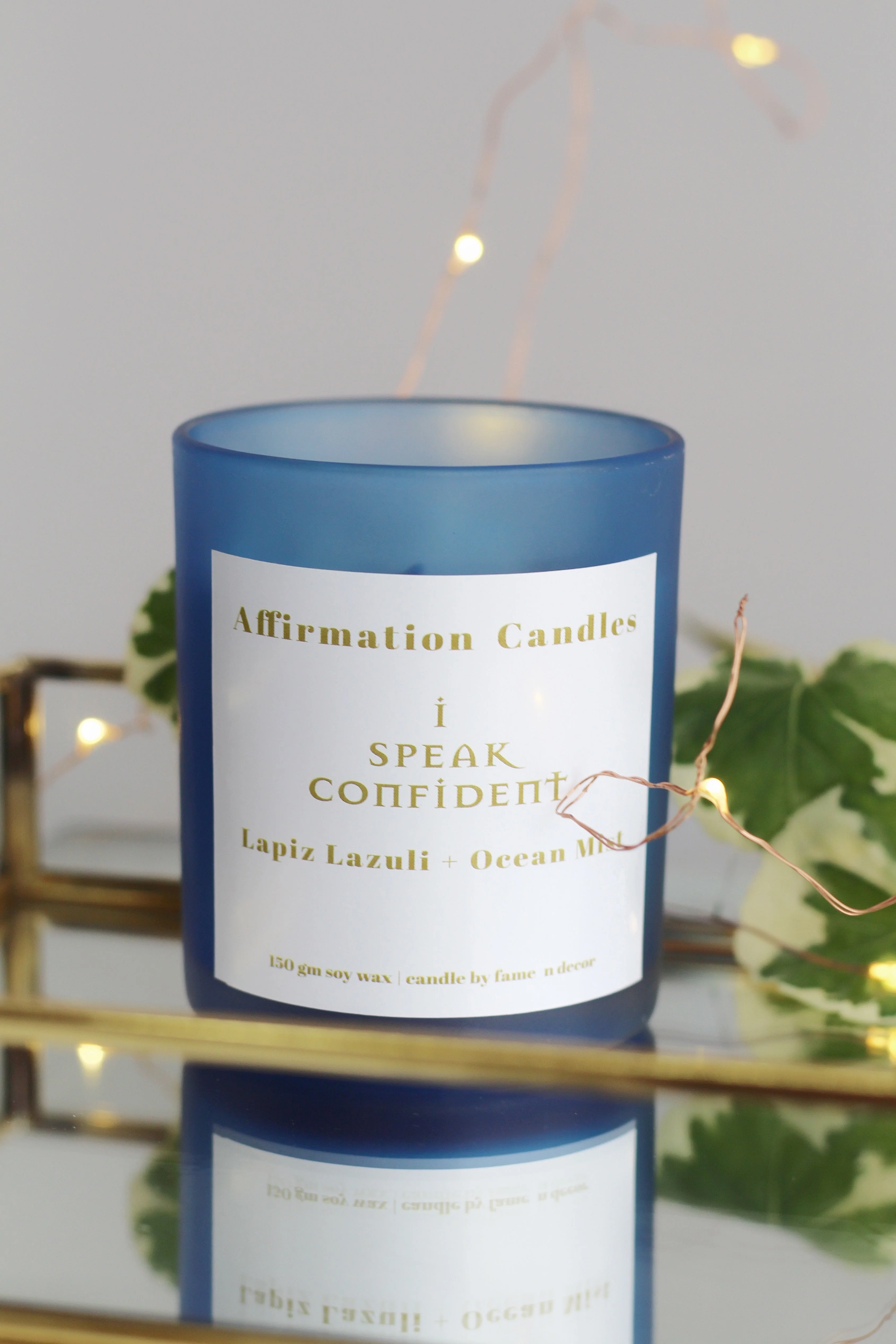 I Speak Confident | Soy Candle - Image 3