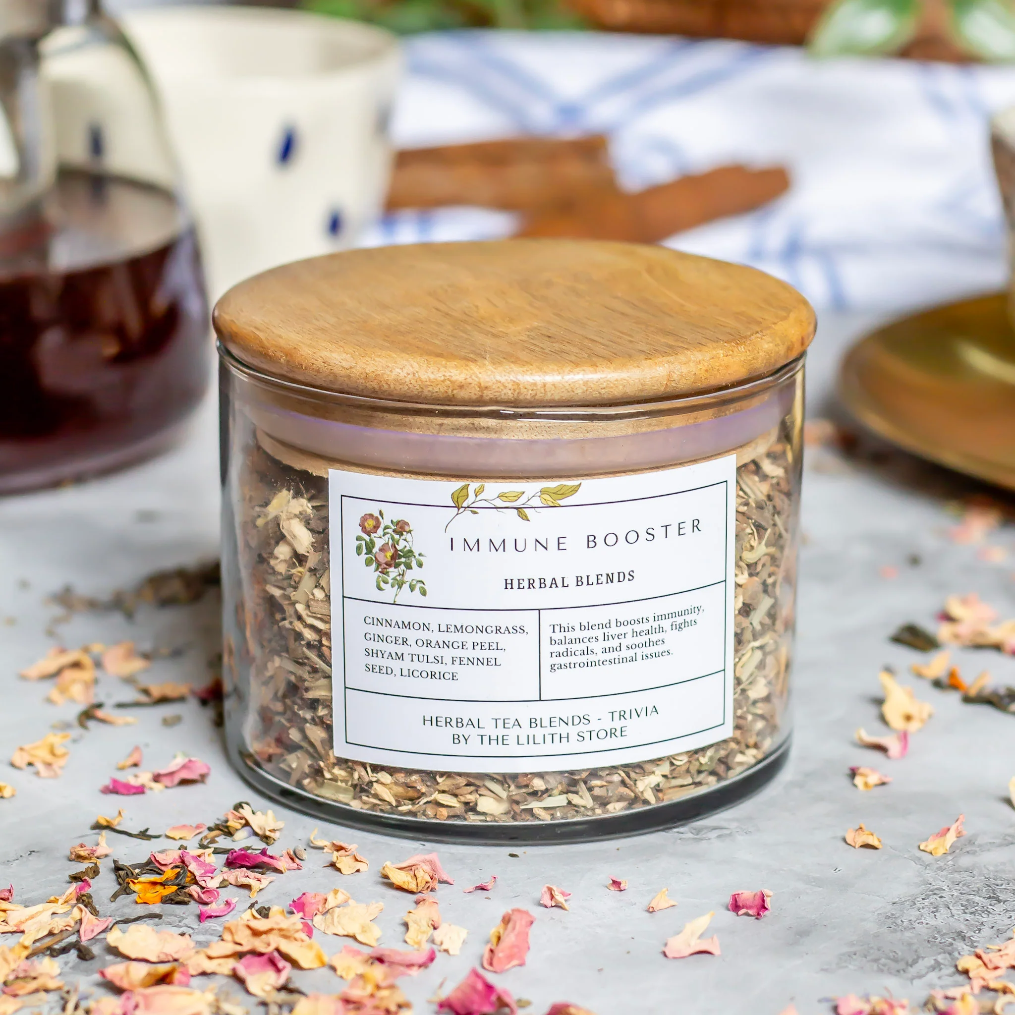 Immunity Booster Wellness Herbal Tea - 100 Gm | Prosperity & Love - Image 3