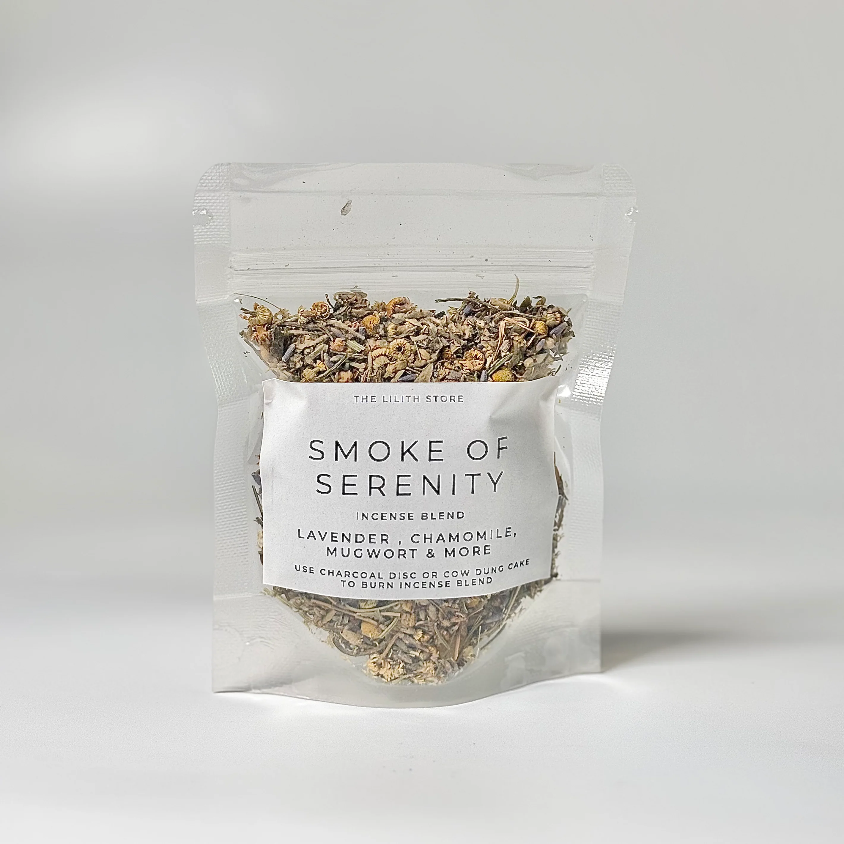 Smoke of Serenity – Loose Herb Incense Blend | Emotional Clearing • Protection • Ritual Calm