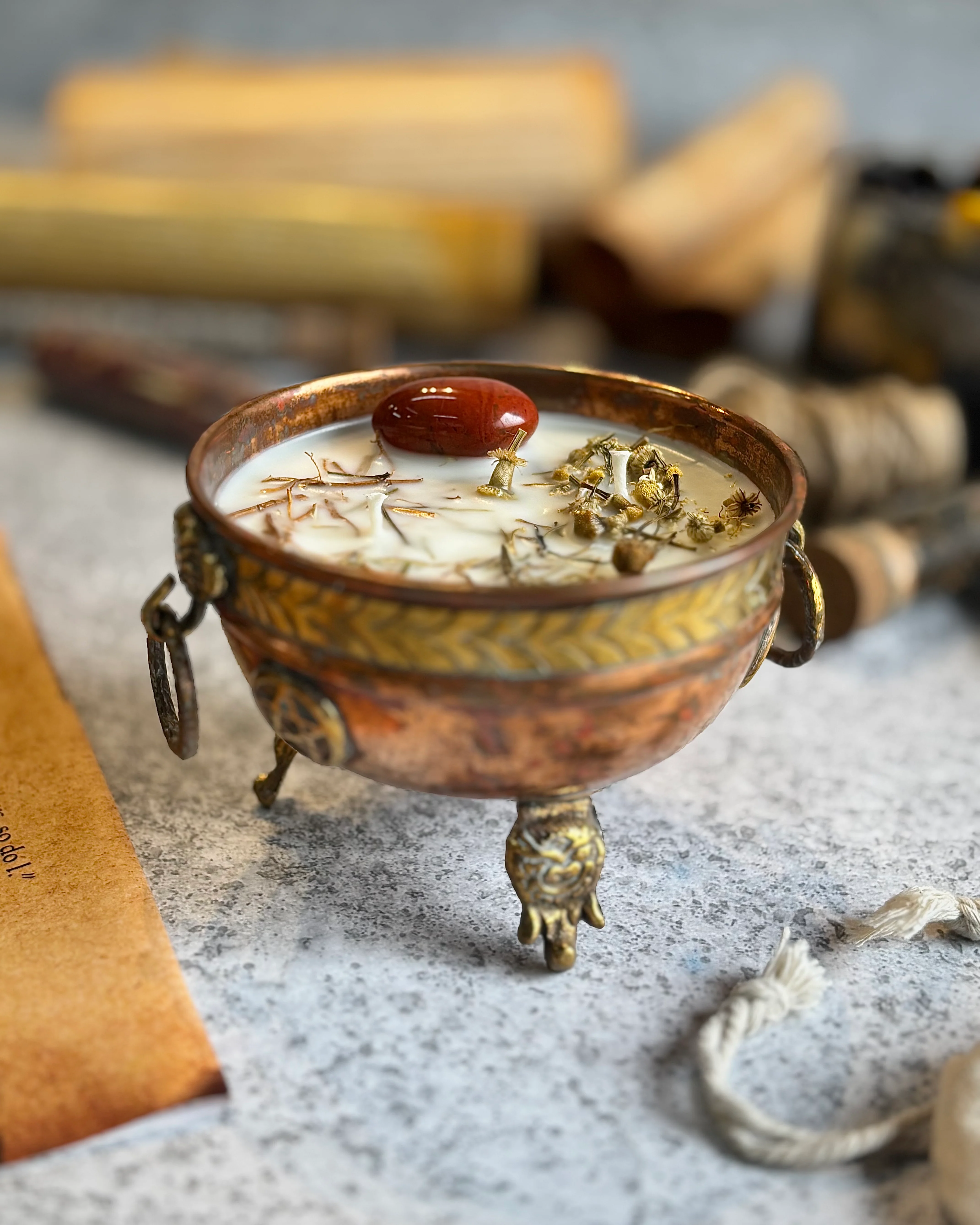 Ground & Centre Ritual Candle - Image 2