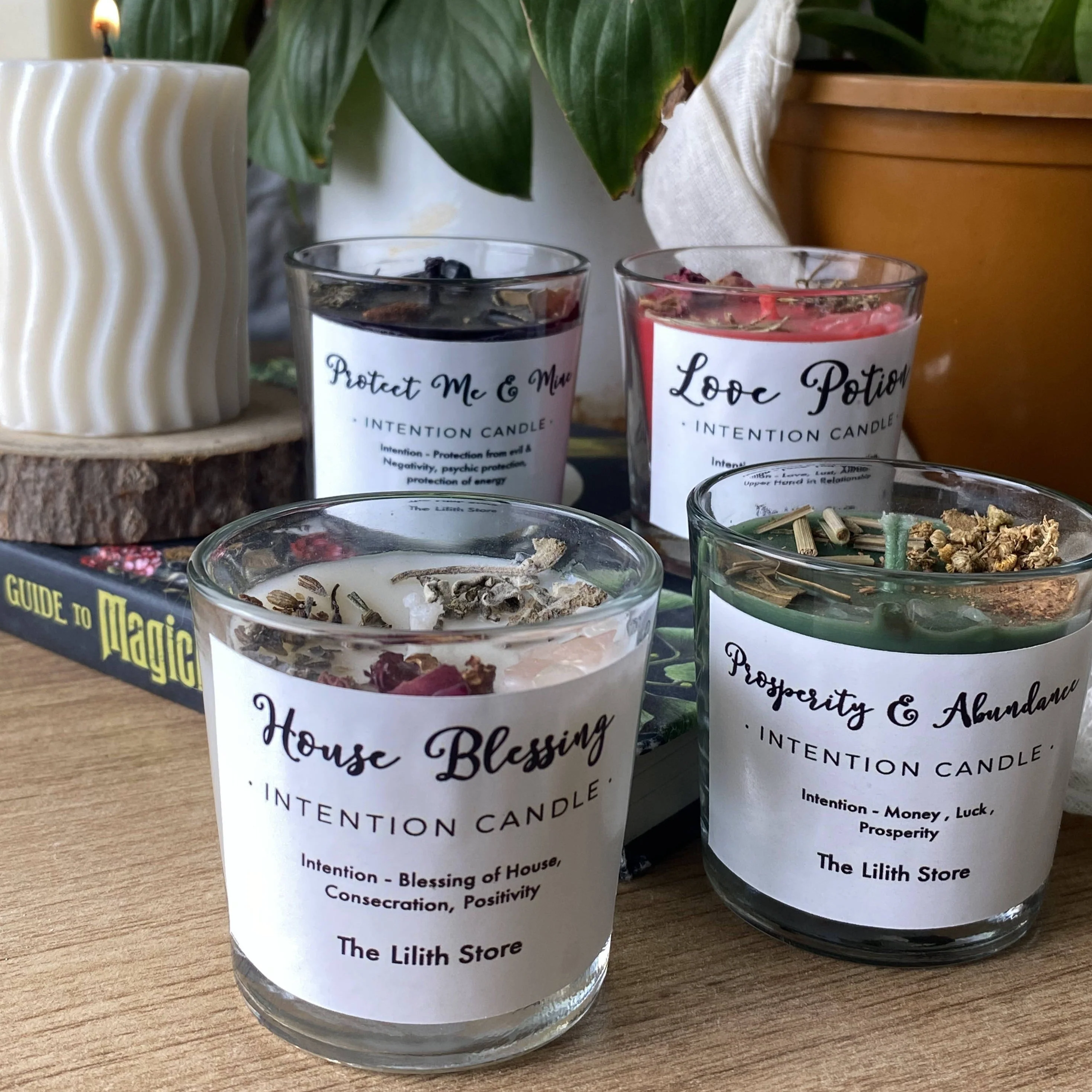 Intention Candle Combo - Set of 4 | Soy Wax