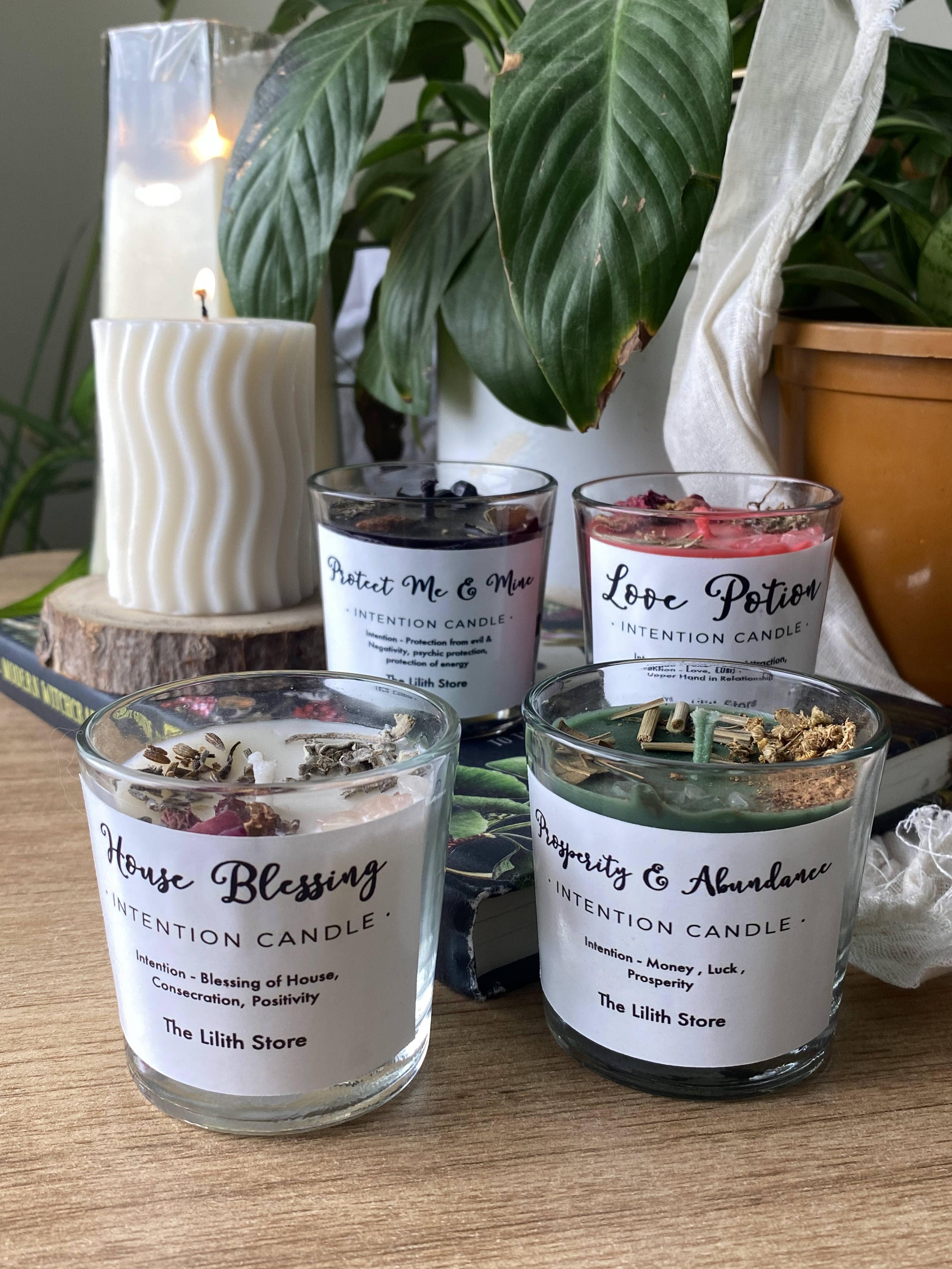 Intention Candle Combo - Set of 4 | Soy Wax - Image 4