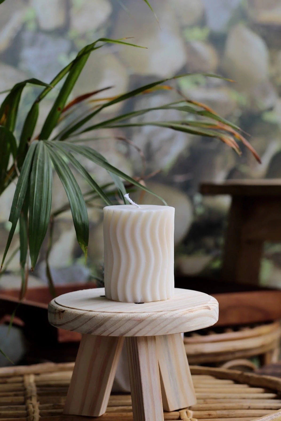 Irregula Pillar Soy Candle Set Of 3 - Image 3