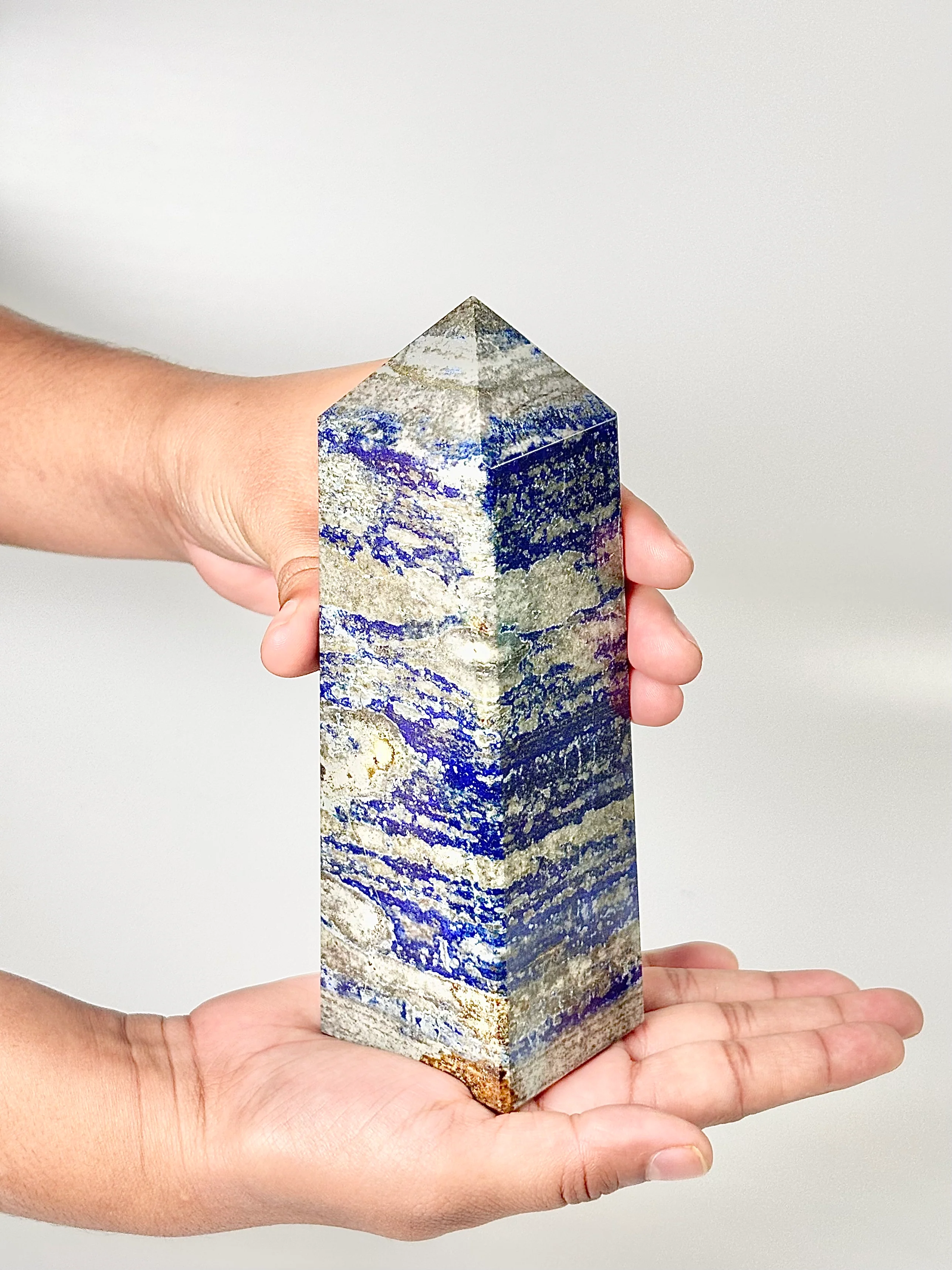 Four Facet Lapis Lazuli Tower – 870g - Truth, Wisdom & Inner Power