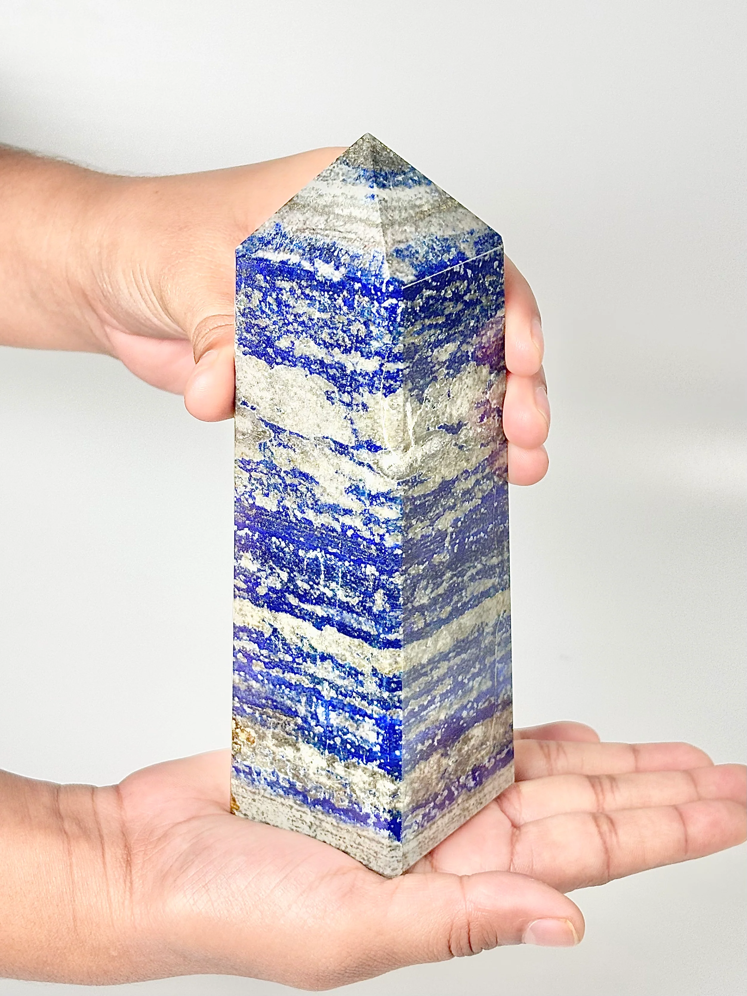 Four Facet Lapis Lazuli Tower – 870g - Truth, Wisdom & Inner Power - Image 5